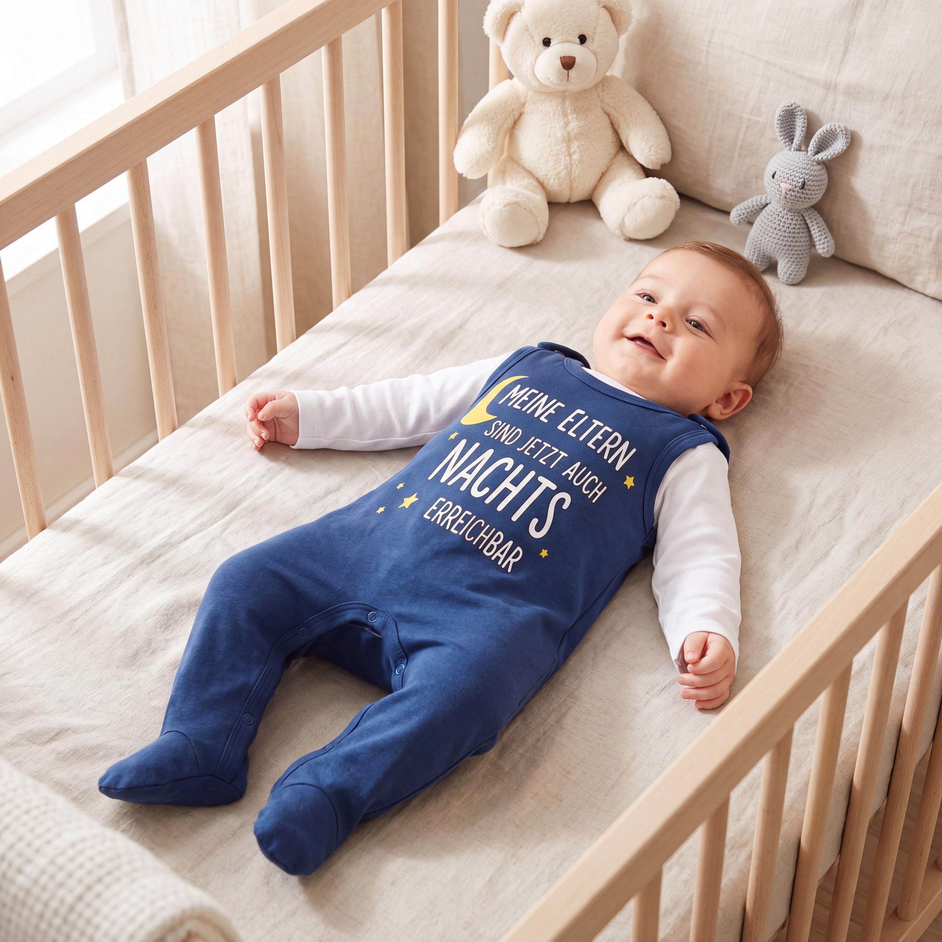 TupTam Strampler TupTam Unisex Baby Strampler Set Spruch Mamas & Papas Schatz – Bild 4 von 5