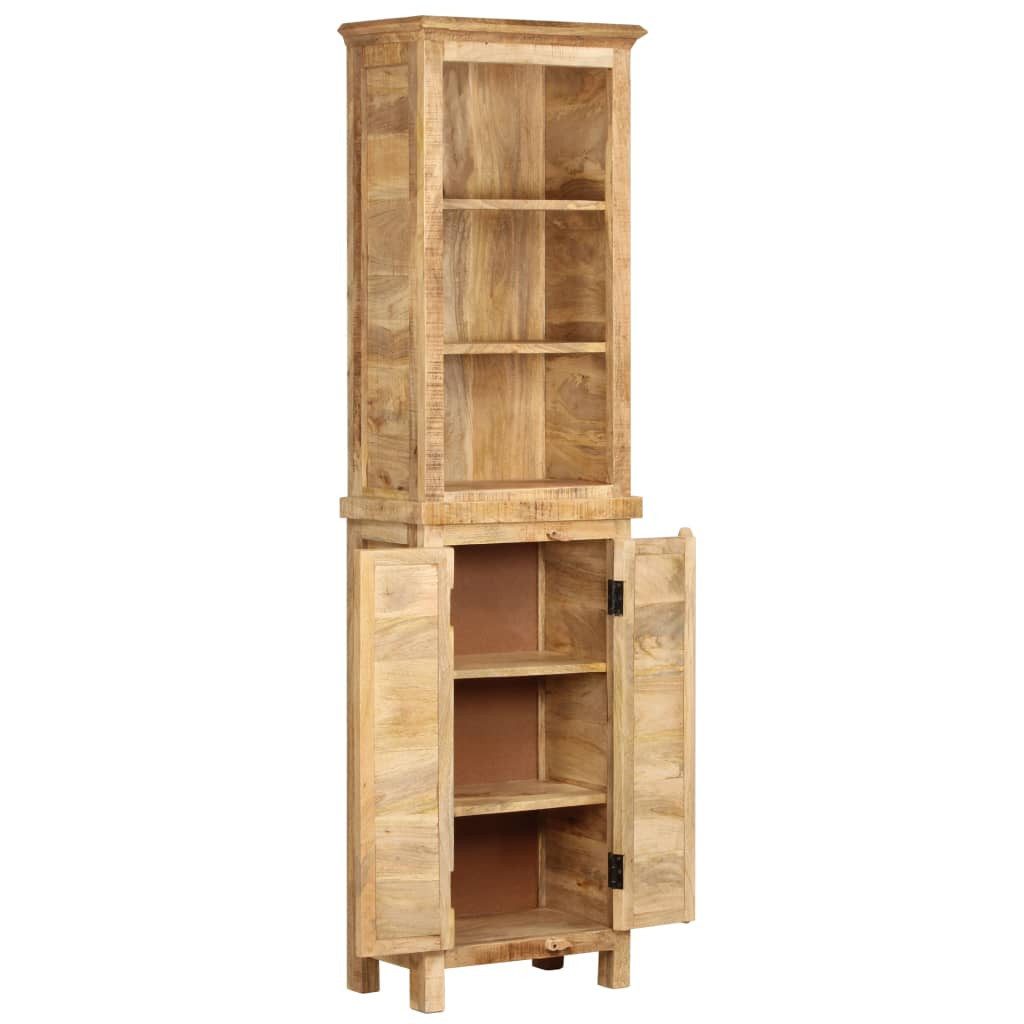 vidaXL Bücherregal Bücherregal 50x30x180 cm Massivholz, 1-tlg.