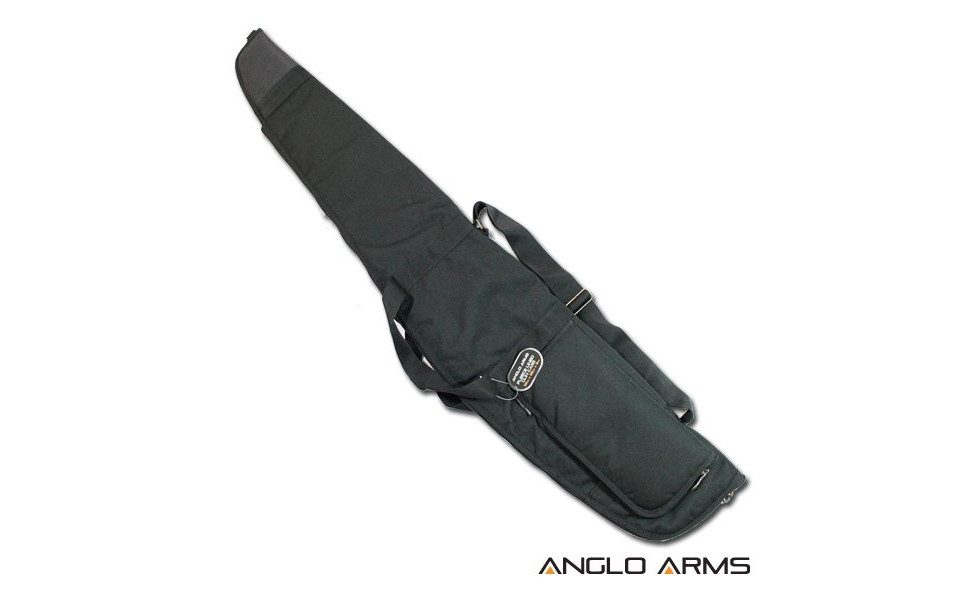 Sporttasche Anglo Arms Nylon Langfutteral für LG, gepolstert, 131x26x3cm, Schwarz