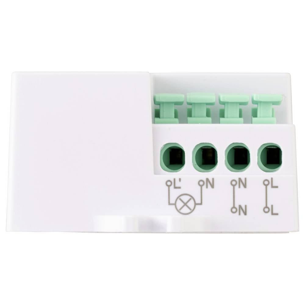 Sygonix Bewegungsmelder SY-6879924 Decke, Wand Präsenzmelder 180 °, 360 ° Relais Weiß