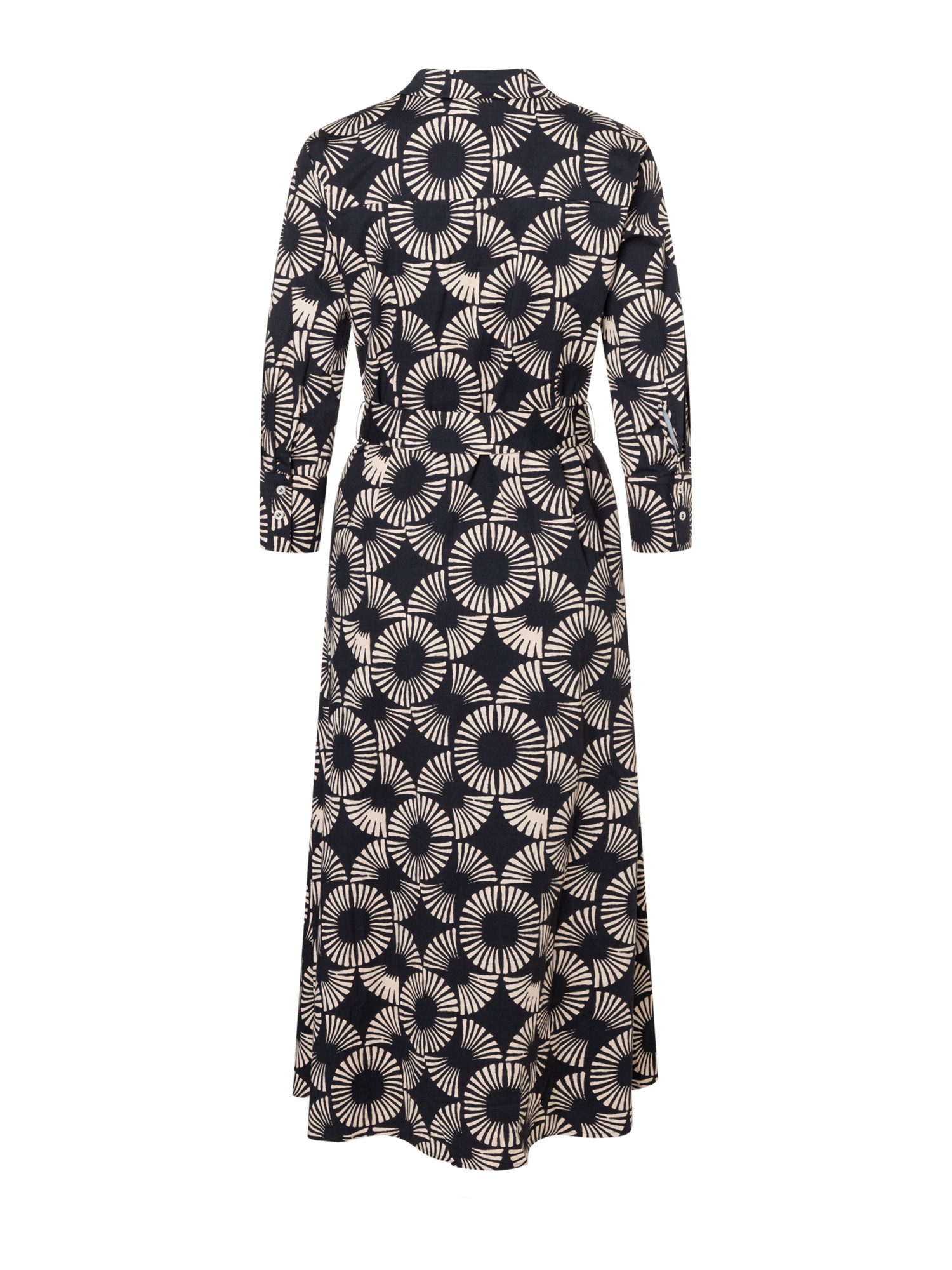 MORE&MORE Blusenkleid langes Hemdblusenkleid mit Print