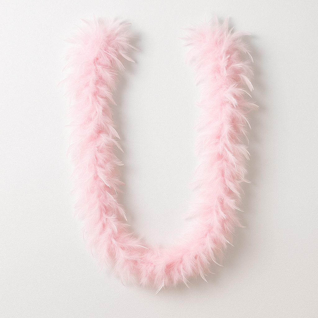 Boland Kostüm-Flügel Federboa Rosa 180 cm für Fasching, Burlesque & Hallowe günstig online kaufen