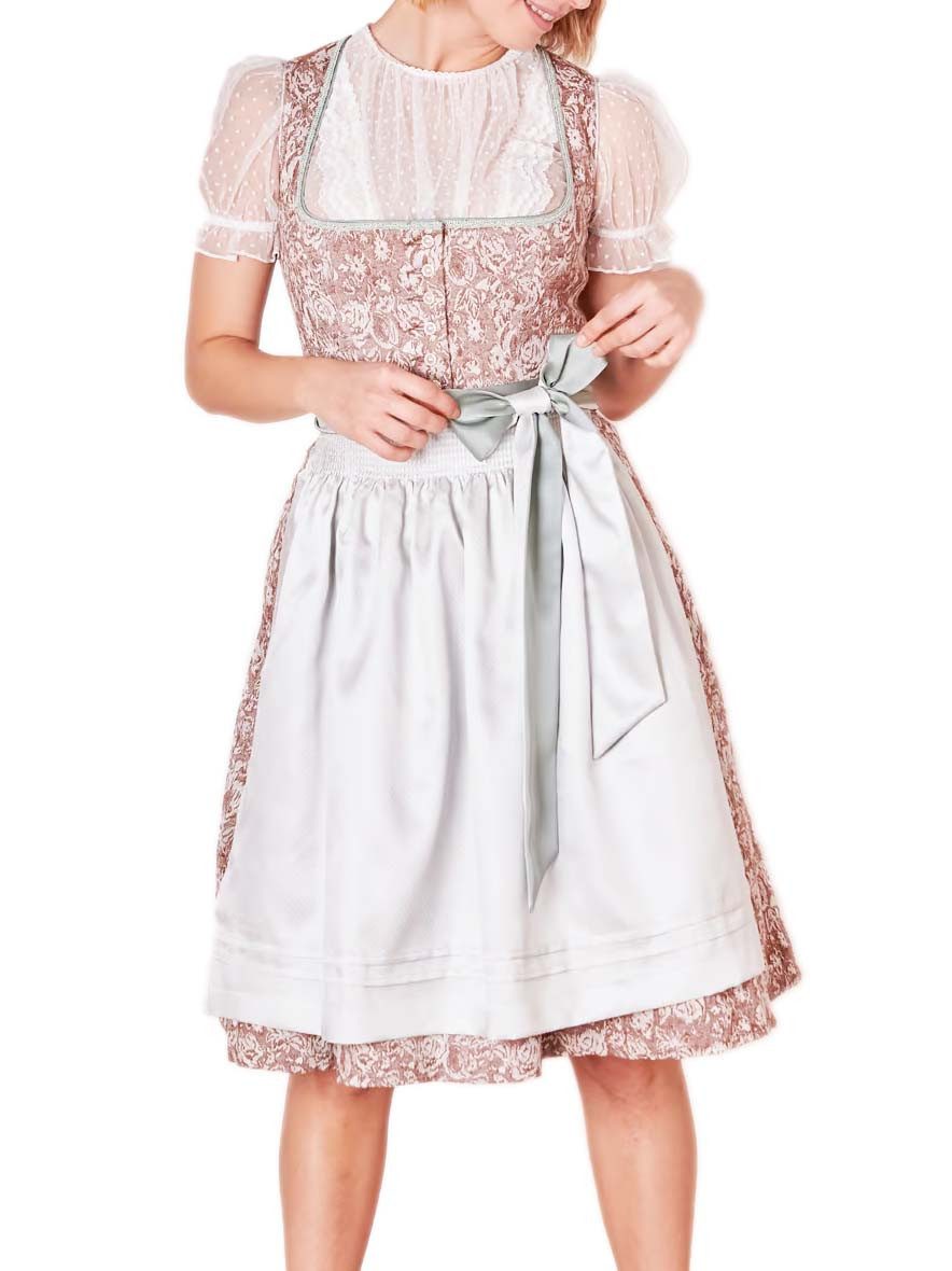 Krüger Madl Dirndl Dirndl Nami 60cm Länge beige