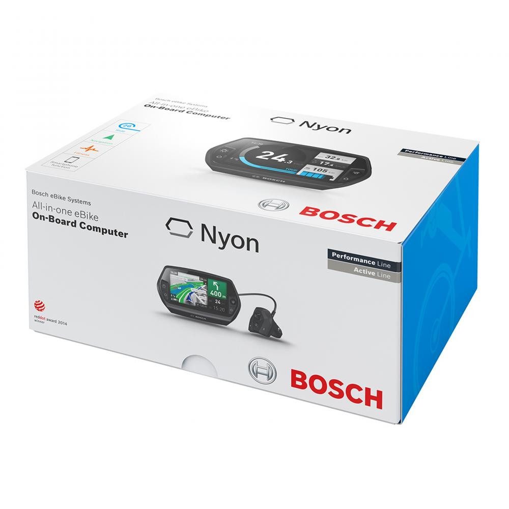 BOSCH Fahrradcomputer Bosch Nyon Nachrüst-Kit inkl. Halterung und Bedieneinheit