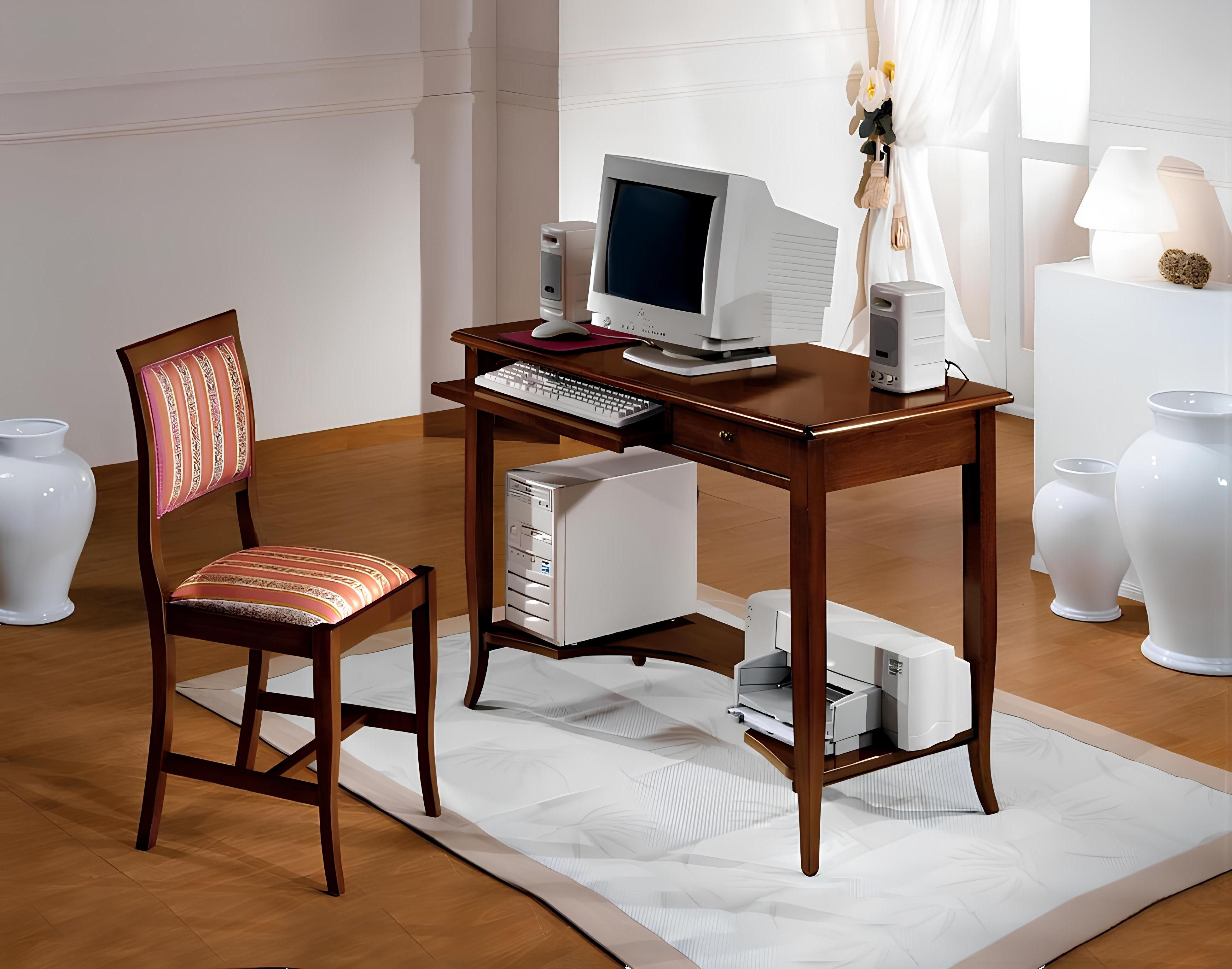 Xlmoebel Schreibtisch Sekretär Laptoptisch mit Schubladen in modernem Design (Packung, 1-St., Schreibtisch), Hergestellt in Europa
