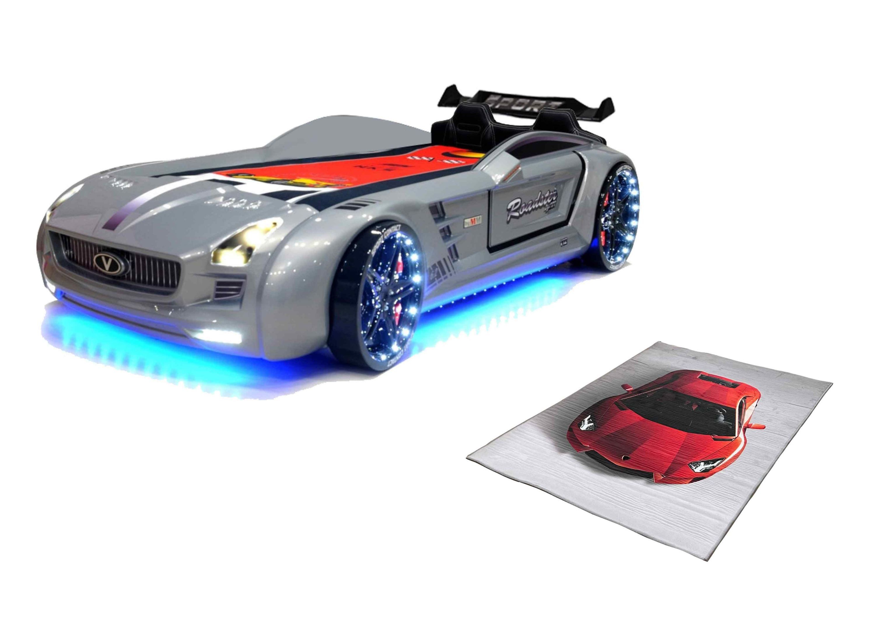 Aileenstore Autobett Rio (Teppich, Sportsitze, Lattenrost, günstig online kaufen