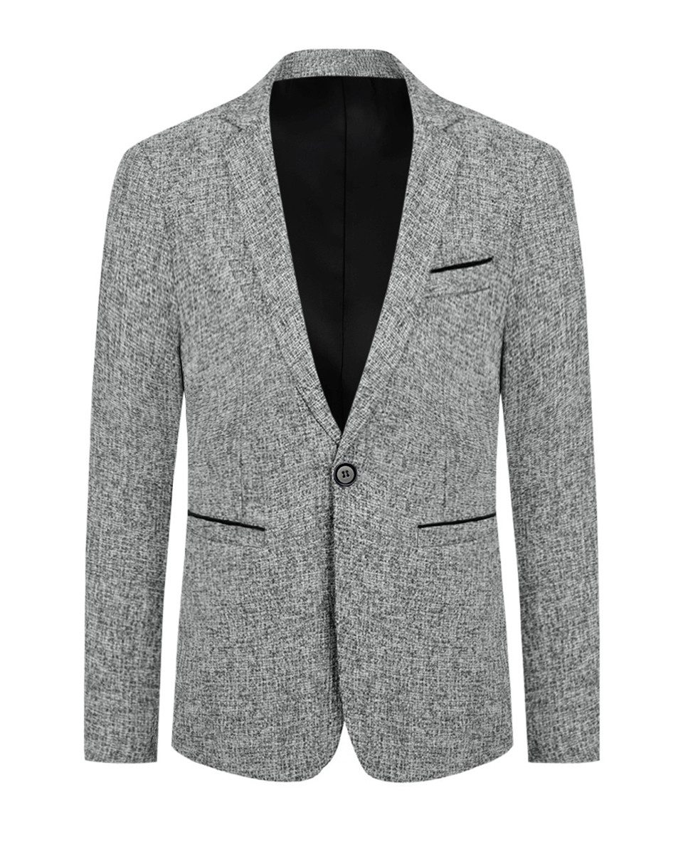Allthemen Sakko Herren Sportliches Sakko im Slim Fit