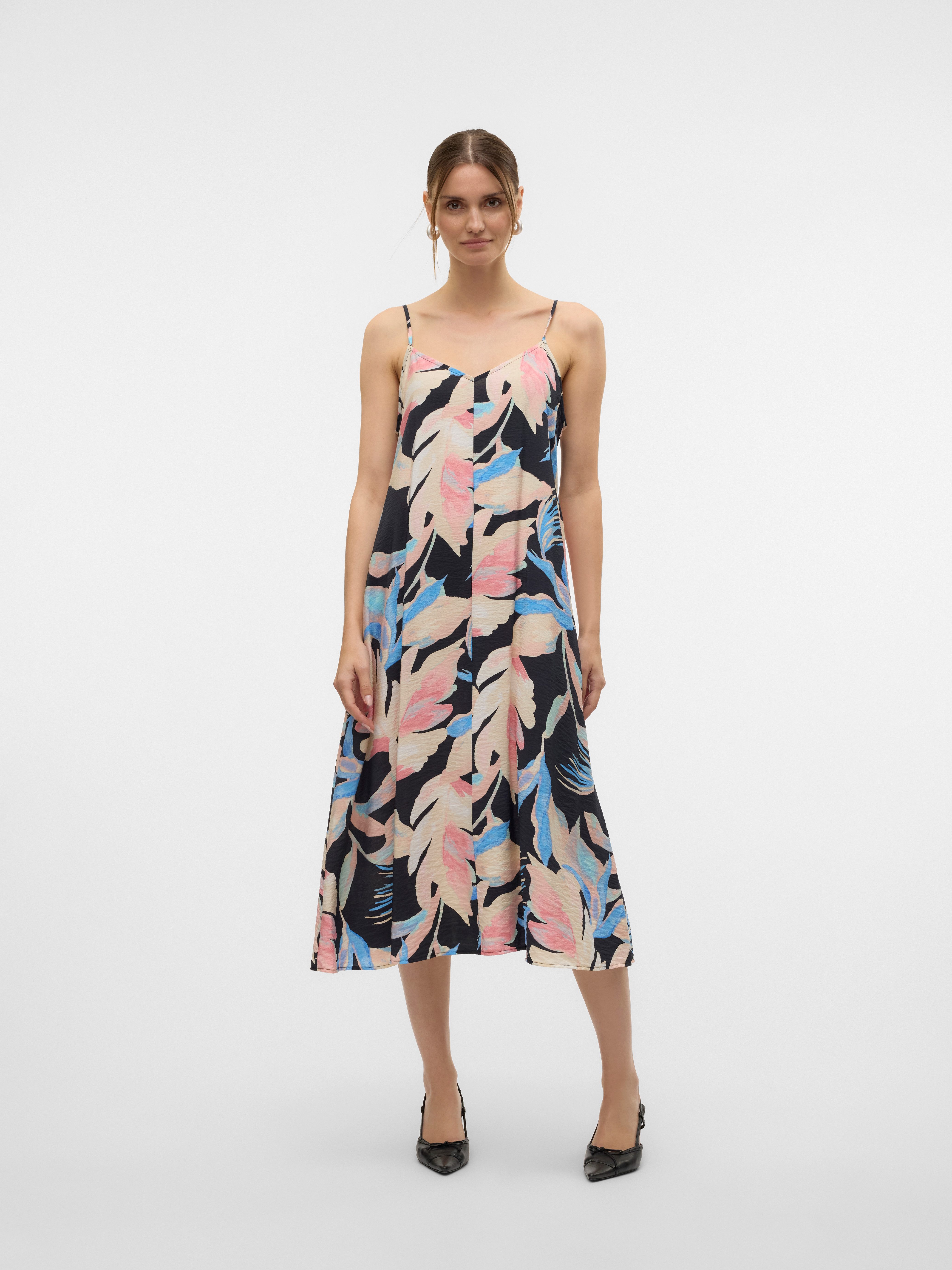 Vero Moda Spaghettikleid VMJOSIE CALF SINGLET günstig online kaufen