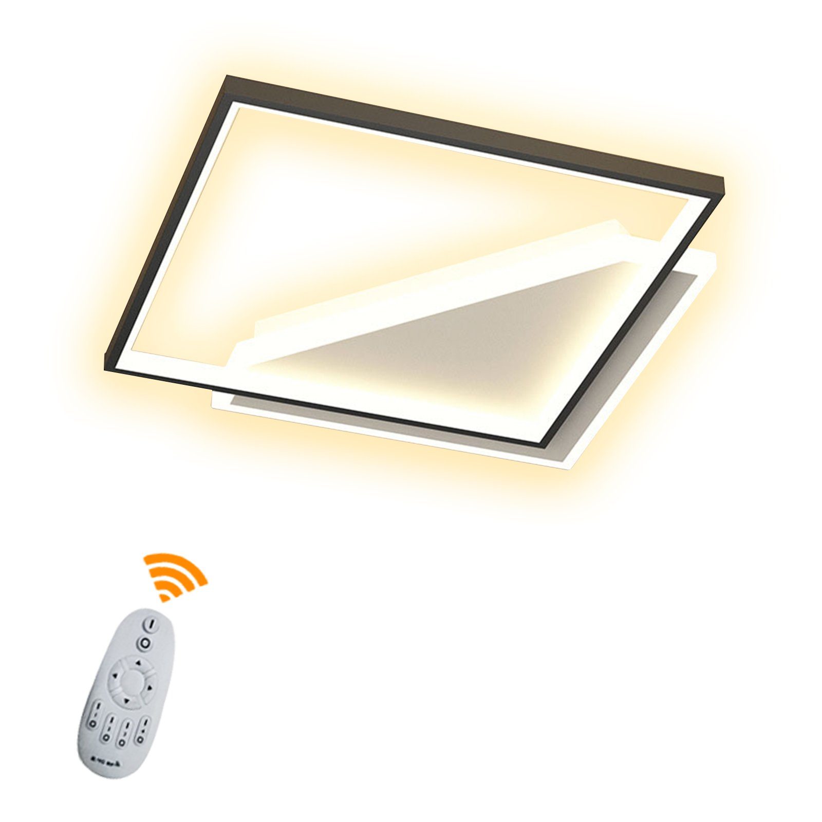 Daskoo Deckenleuchten 30W LED Deckenlampe 50cm günstig online kaufen