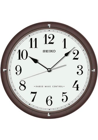  Seiko Funkwanduhr (QuarzuhrHolzErleWoh...