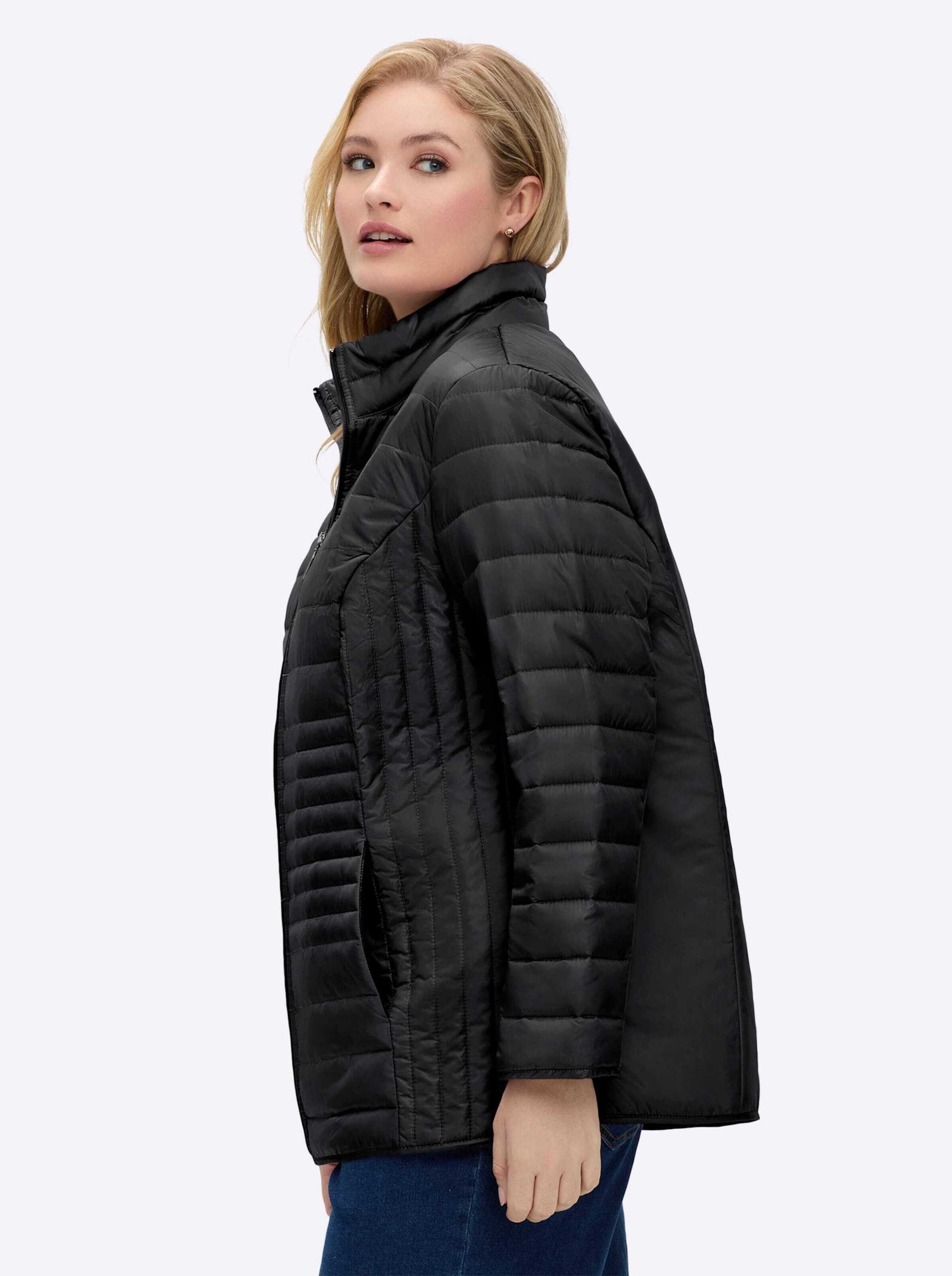 Sieh an! Allwetterjacke Steppjacke Langarm