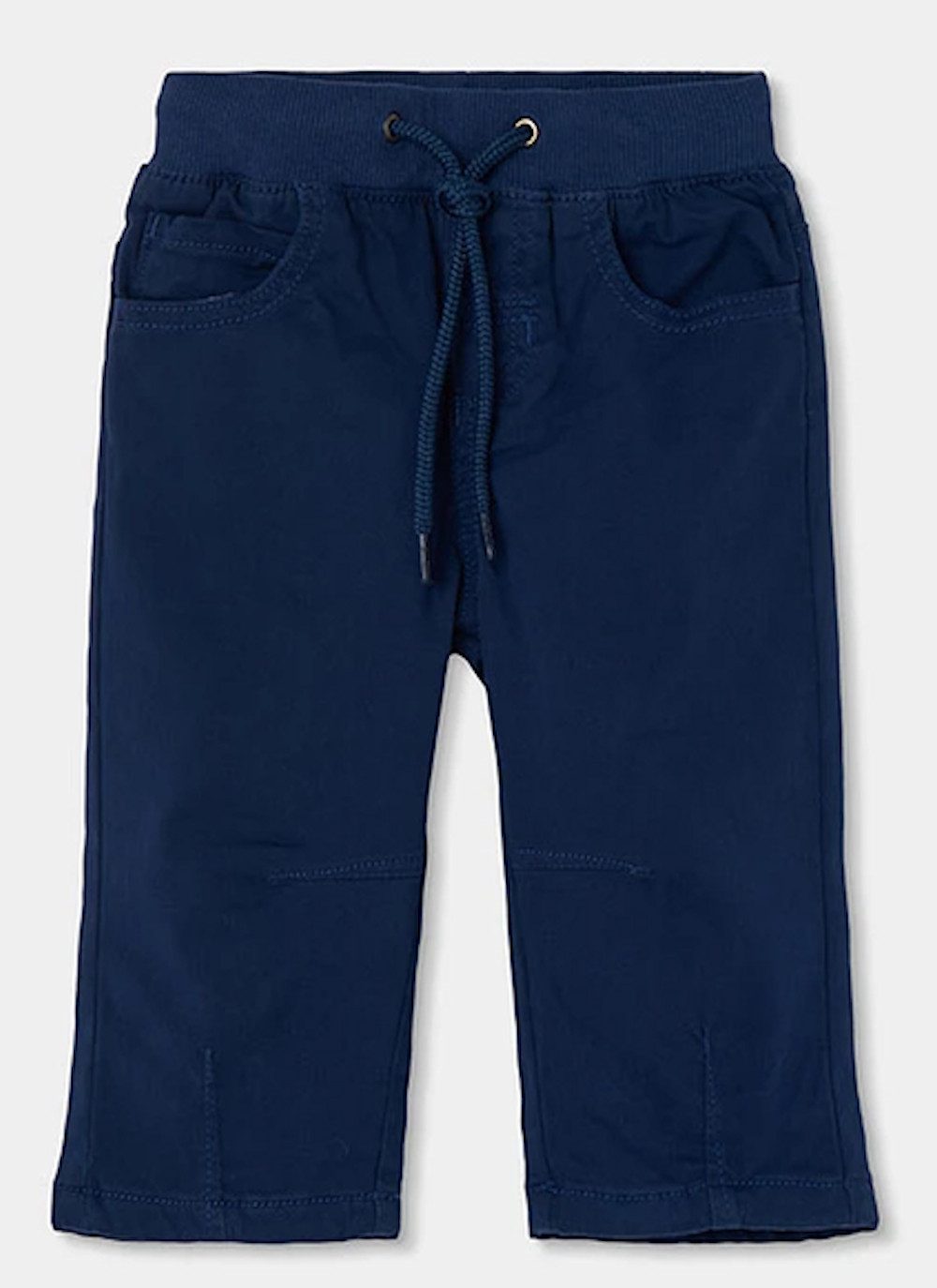 BÒBOLI Thermohose BÒBOLI Hose Gabardine gefüttert marine blau (1-tlg., kein Set)