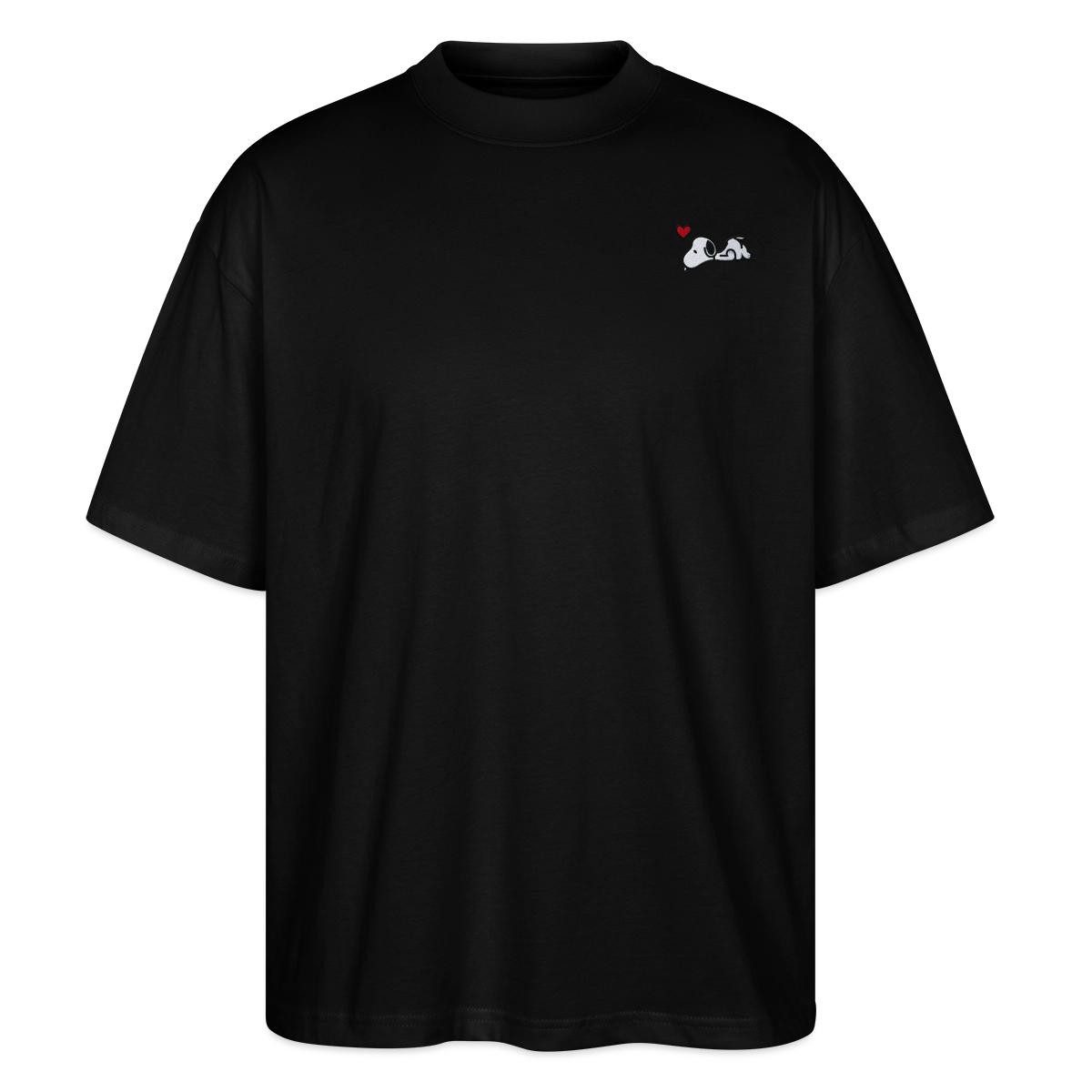 Spreadshirt T-Shirt Peanuts Snoopy Liebe Herz Love Stick Oversize Unisex T-Shirt (1-tlg)