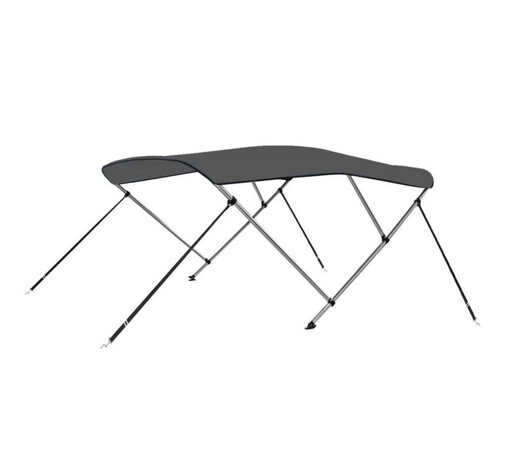 Thumbnail - vidaXL Schutzplane, 3-Bow Bimini Top Anthrazit 183x160x137 cm