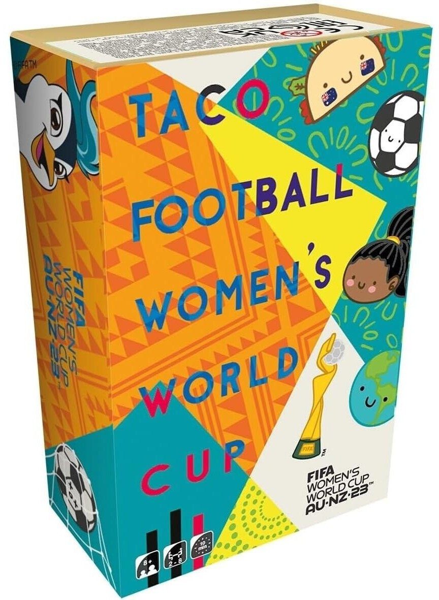 Blue Orange Lernspielzeug Taco Football Kartenspiel 2–8 Spieler ab 8 Jahren Partyspiel, Familienspiel Reaktionsspiel Unterhaltung Spiel für Kinder Familie