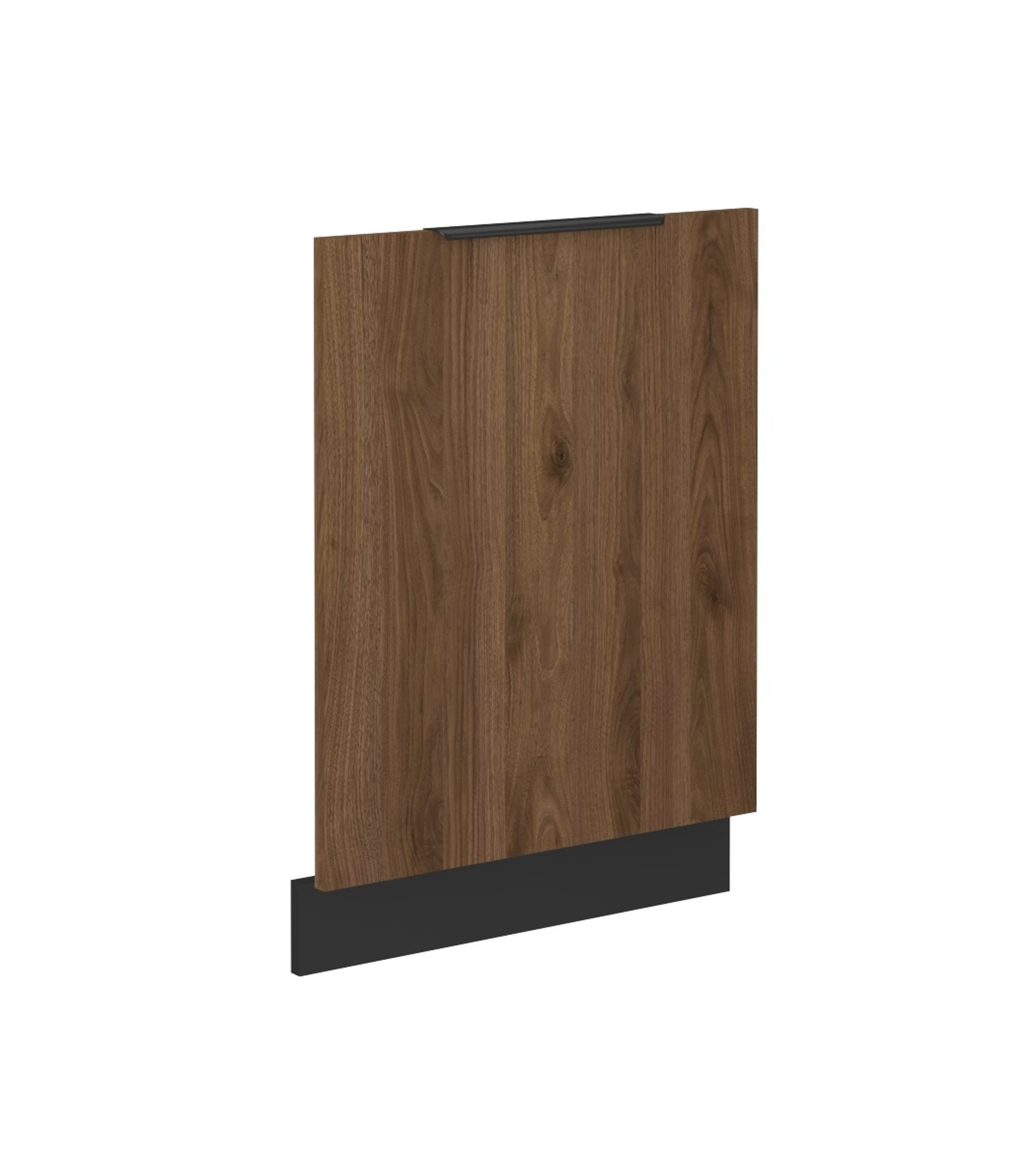Küchen-Preisbombe Frontblende für vollintegrierten Geschirrspüler 60 cm Küche MONZA Okapi Nußbaum (Frontblende Geschirrspüler 60 cm vollintegriert, 1 St), Modern