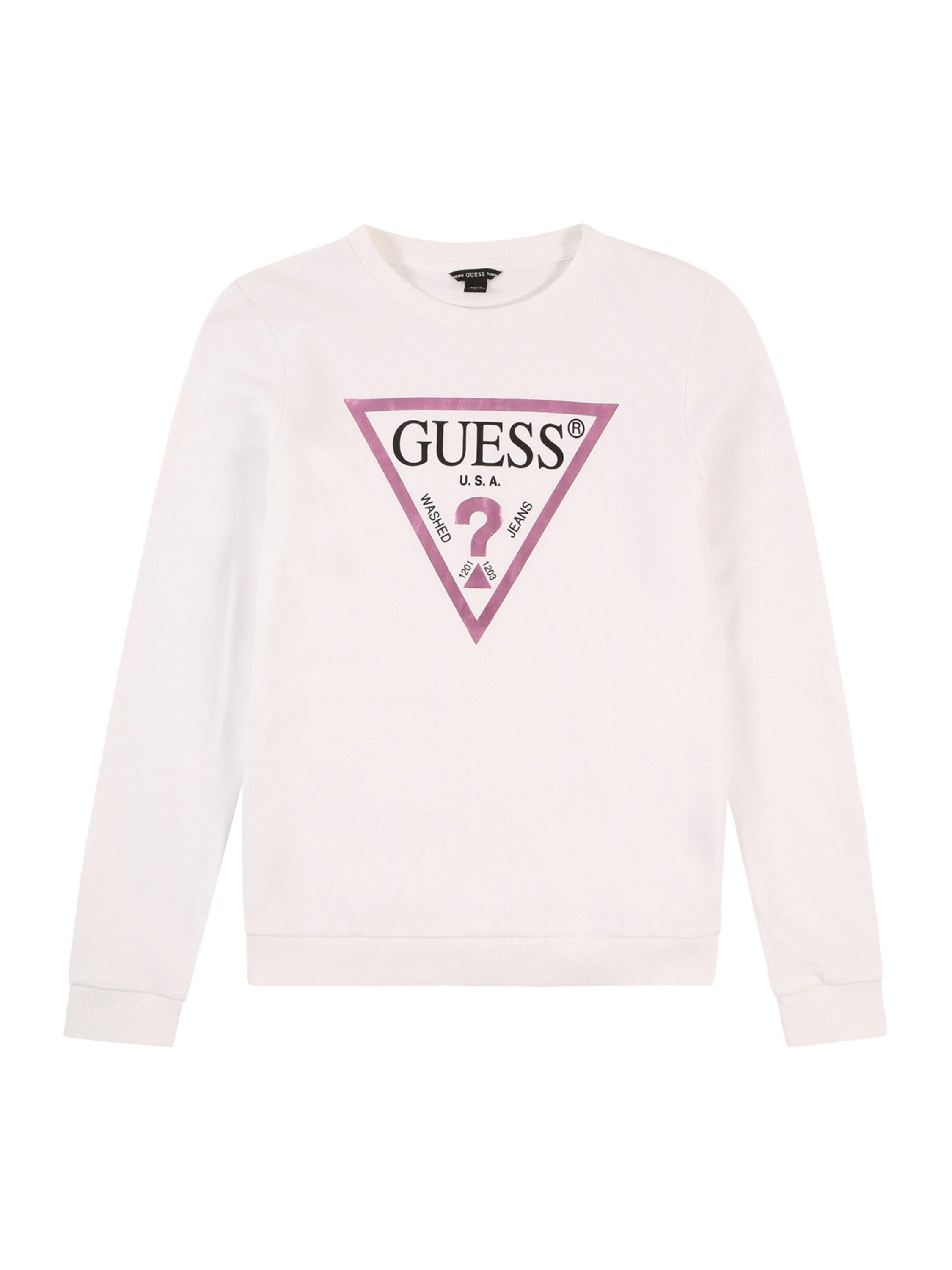 Guess Sweatshirt (1-tlg) Plain/ohne Details