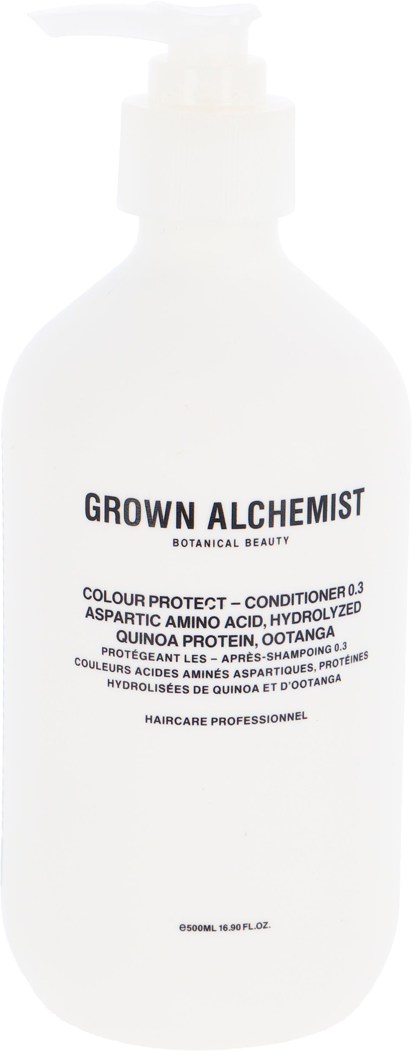 GROWN ALCHEMIST Haarspülung Colour Protect - Conditioner 0.3, mit Proteinen der Aspartat-Aminosäure