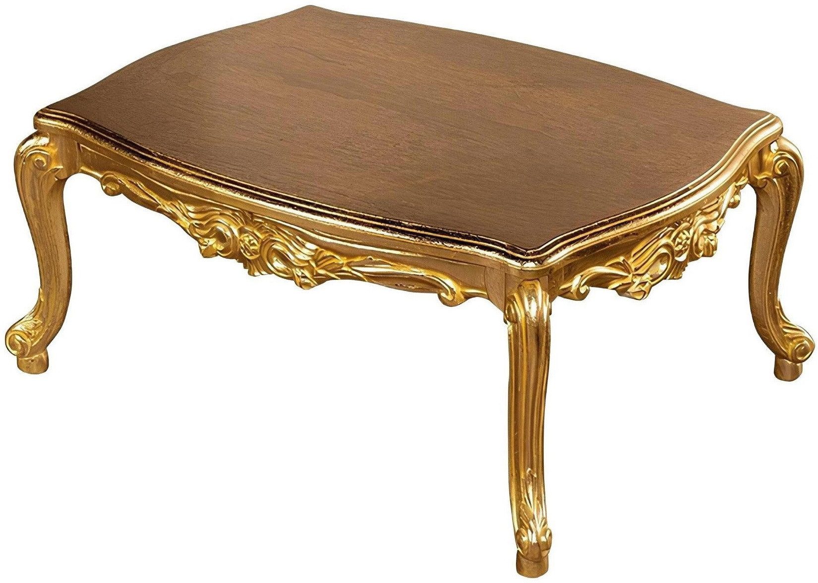Xlmoebel Couchtisch Holztisch in natürlicher Optik für klassisches Wohnen (Couchtisch), Hergestellt in Europa