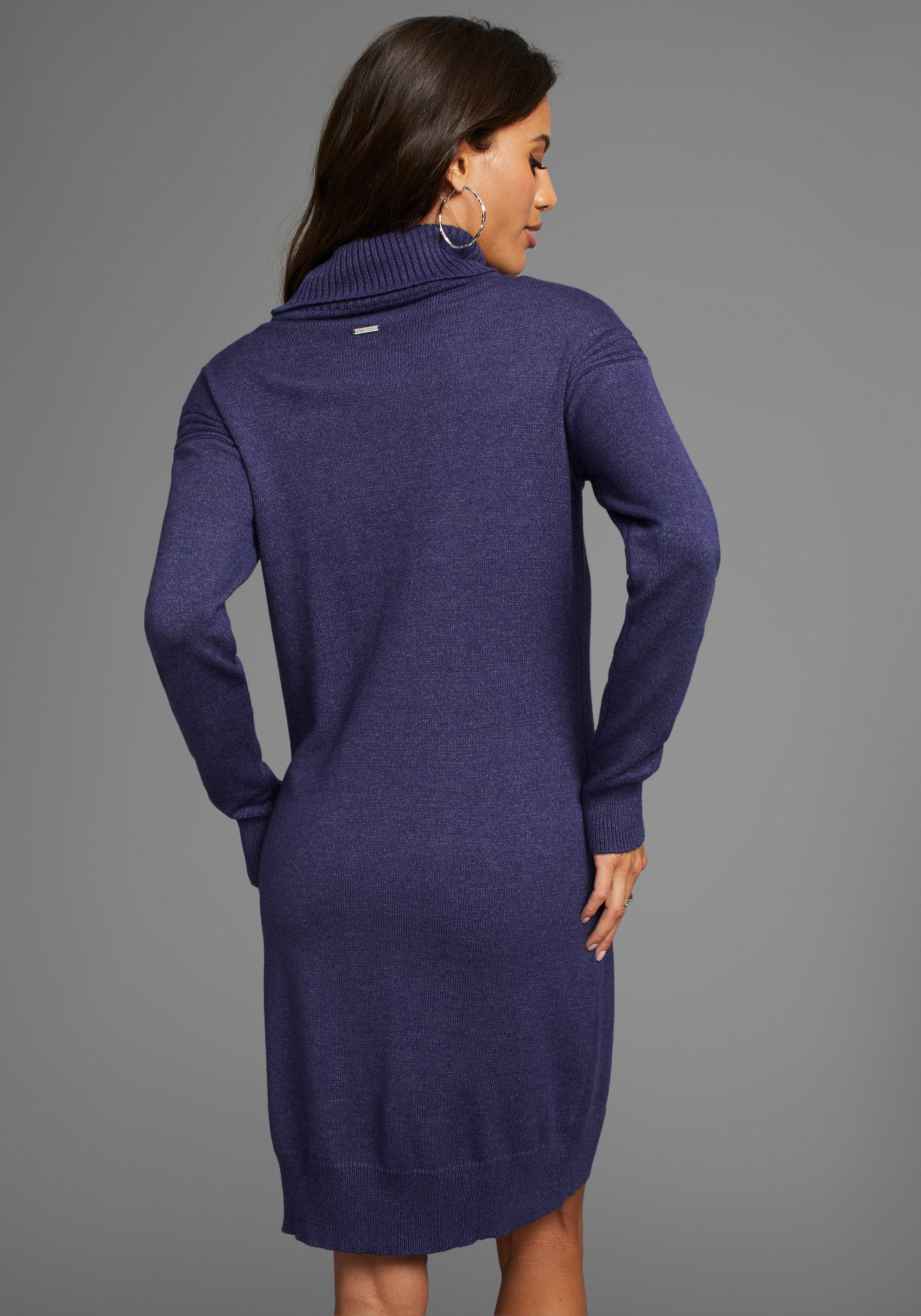 Laura Scott Strickkleid femininer Look, elastisches günstig online kaufen