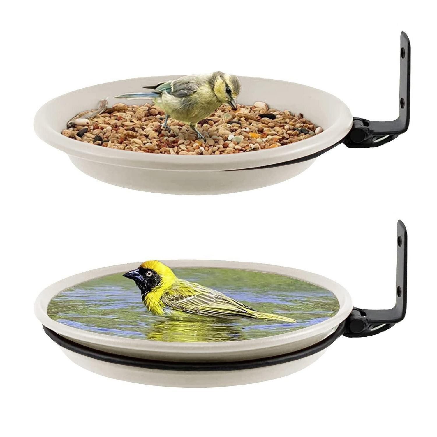 LuxusKollektion Vogeltränke Vogeltränke & Futterspender 2er-Set