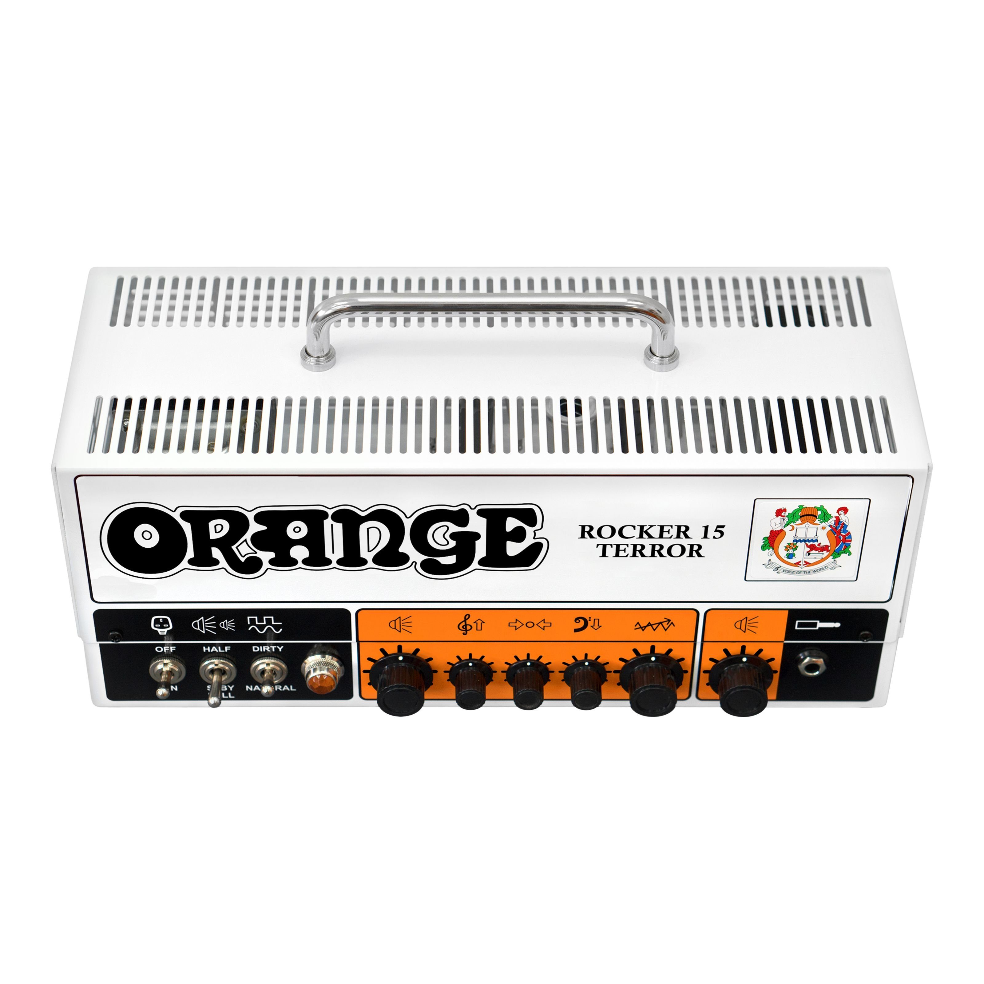 Orange Verstärker (Rocker 15 Topteil Terror Röhren E-Gitarre) für 