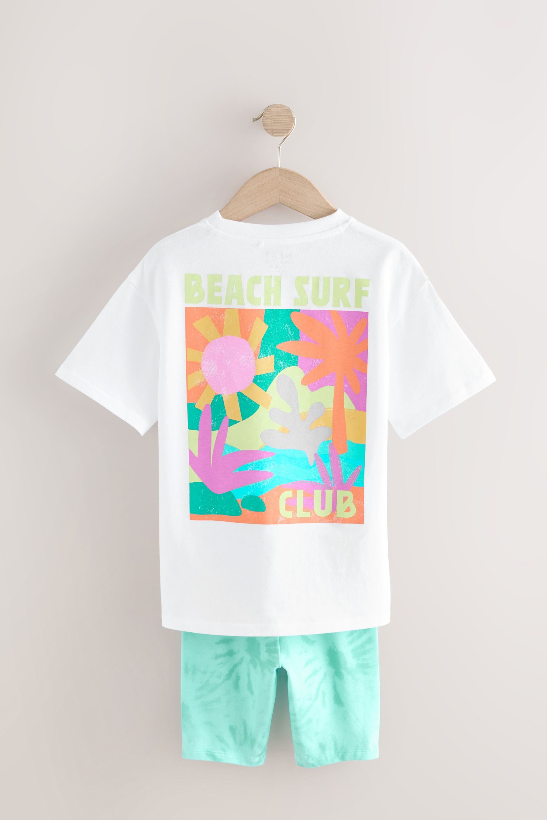 Next T-Shirt & Shorts Oversized Fit günstig online kaufen