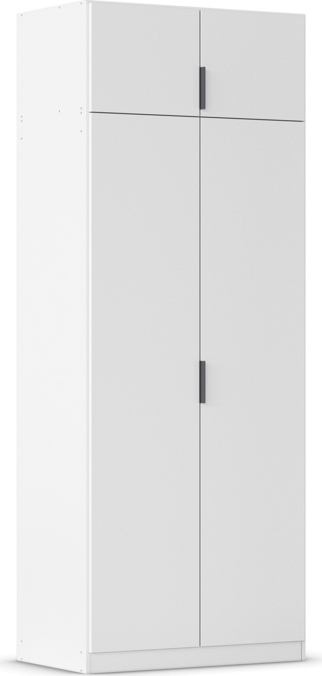 rauch Kleiderschrank Drehtürenschrank Schrank Garderobe Ankleide Schlafzimmer LAGOA (3 verschiedene Ausstattungen BASIC/CLASSIC/PREMIUM (inkl. SOFT-CLOSE) moderne Kantengriffe aus Metall, optional mit Aufsatz MADE IN GERMANY