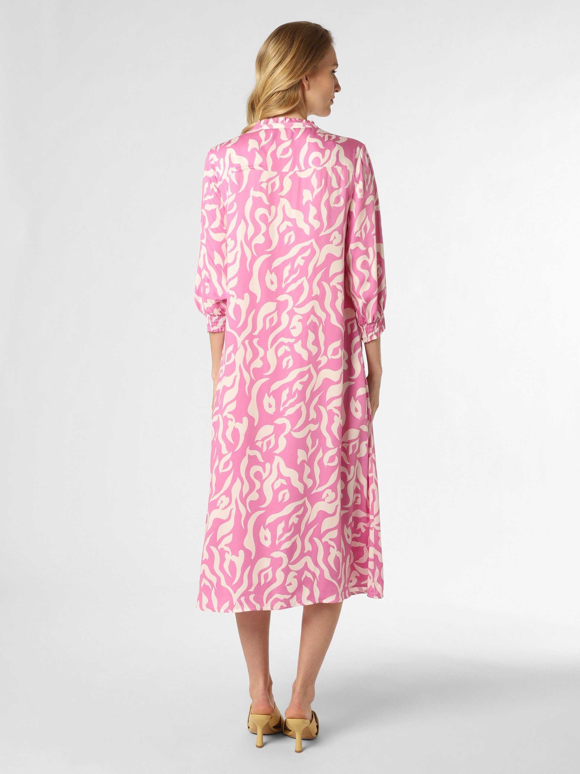 Apriori A-Linien-Kleid pink ecru