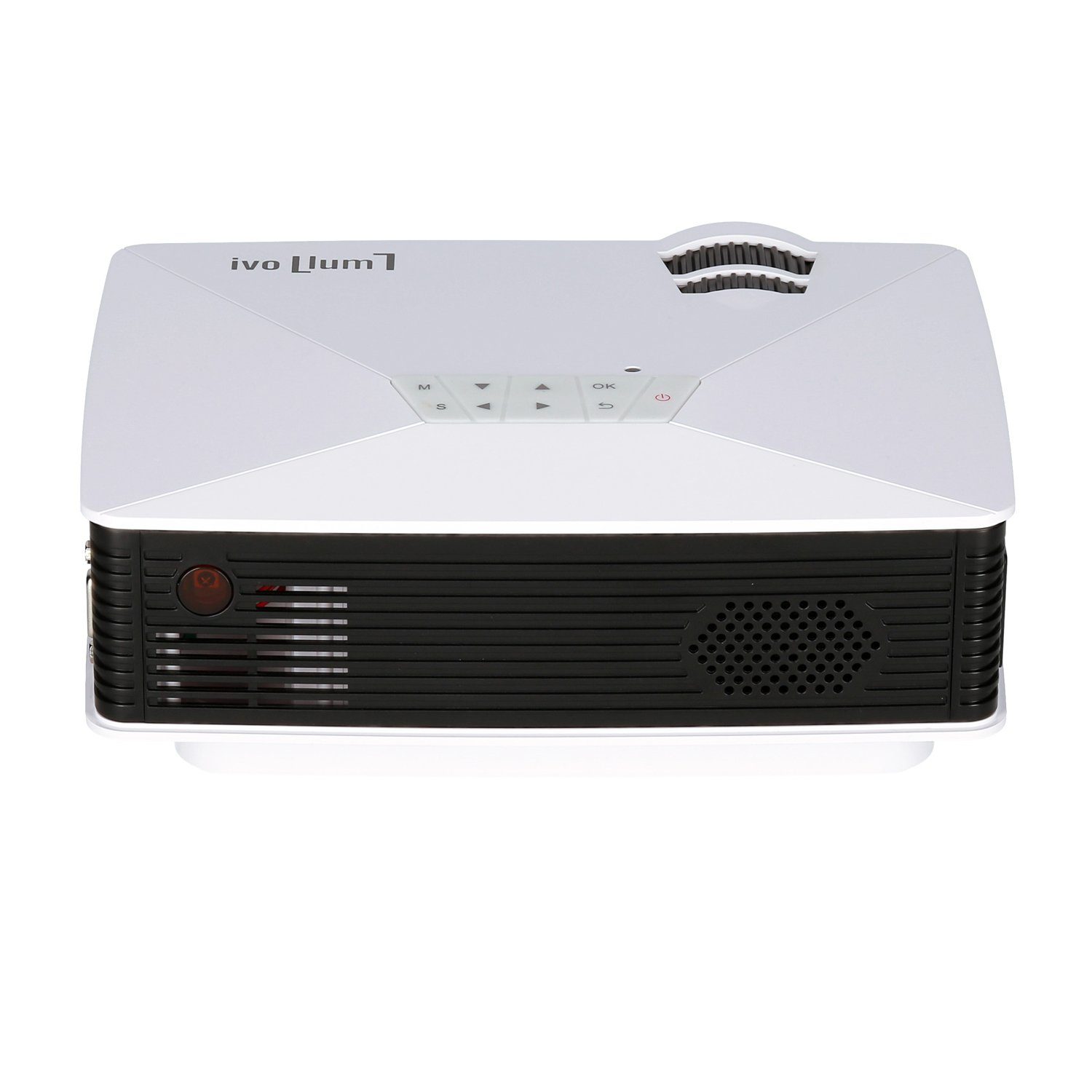 Celexon HBP-1000 px, (1200 LED-Beamer / 480 800 lm, schwarz x weiß) 1000:1