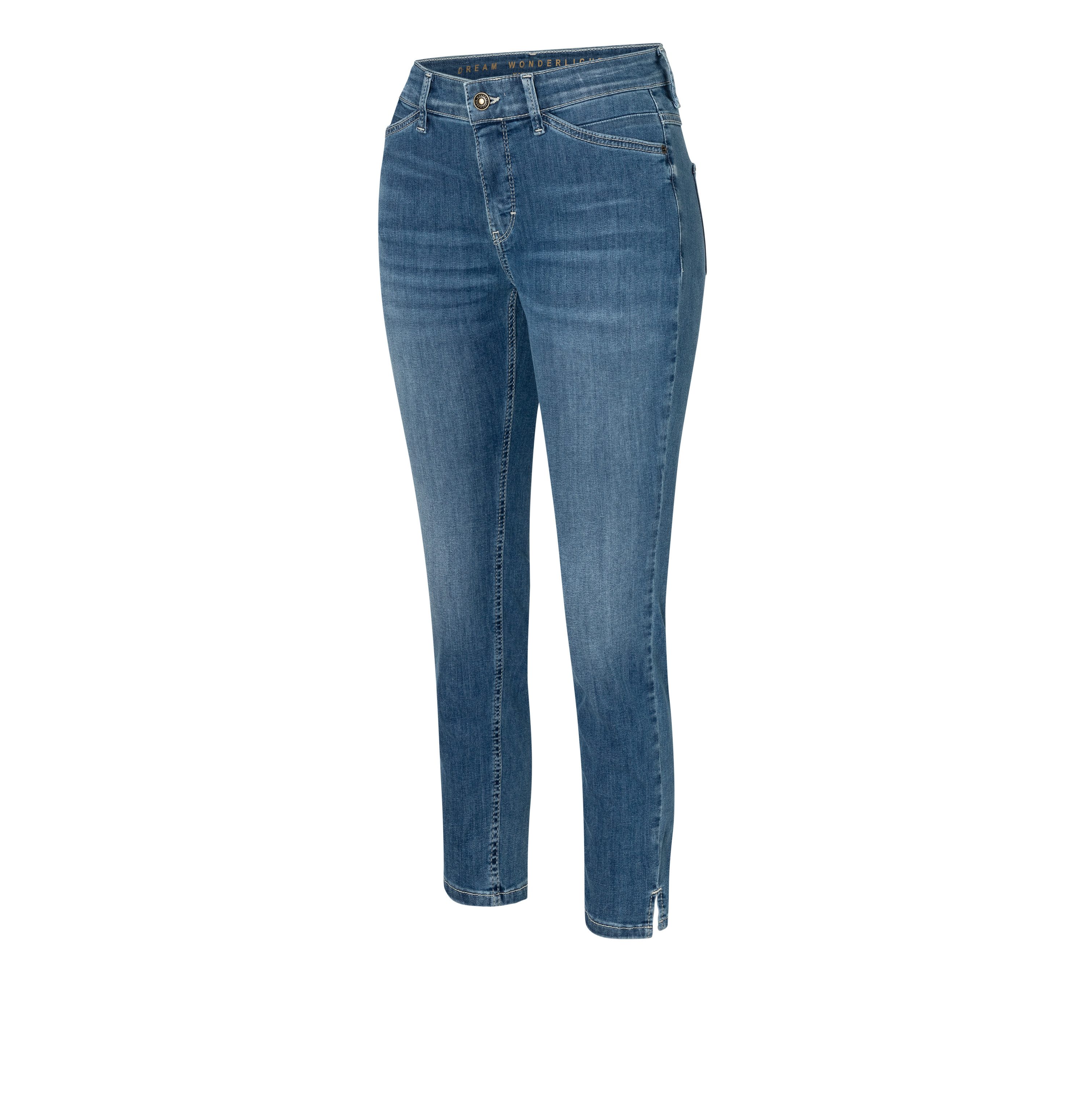 MAC 7/8-Jeans Dream Summer verkürzt mit Schlitz am Saum günstig online kaufen