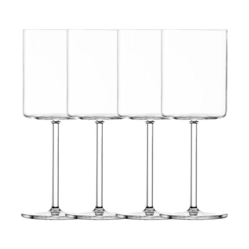 SCHOTT ZWIESEL Weinglas Rotweinglas 4er-Set Modo klar, 4-tlg., Tritan-Kristallglas, 440ml, Tritan-Kristallglas, spülmaschinenfest, bruchsicher