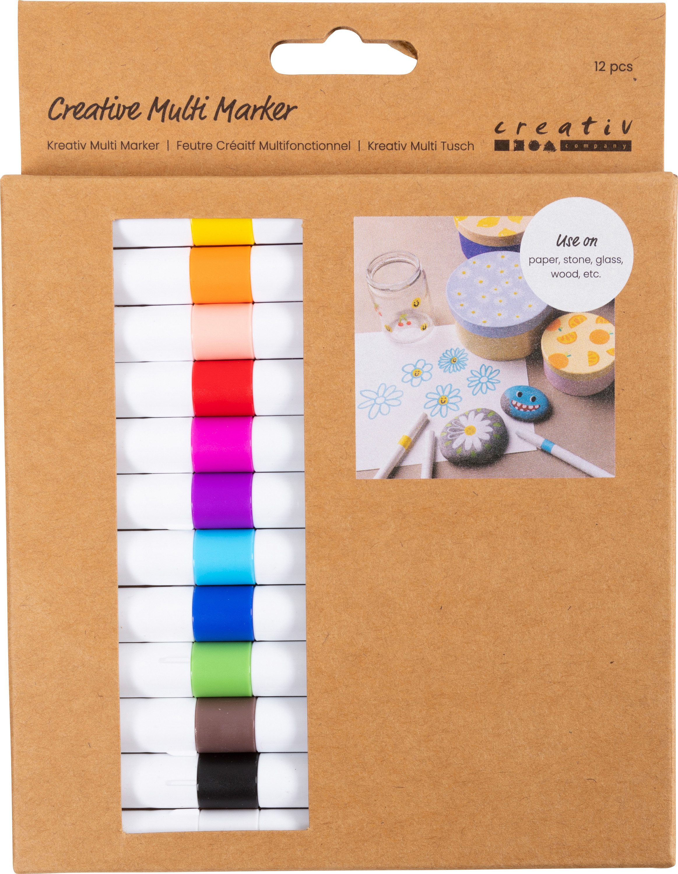 creativ company Marker Multi Marker, 12 Stück