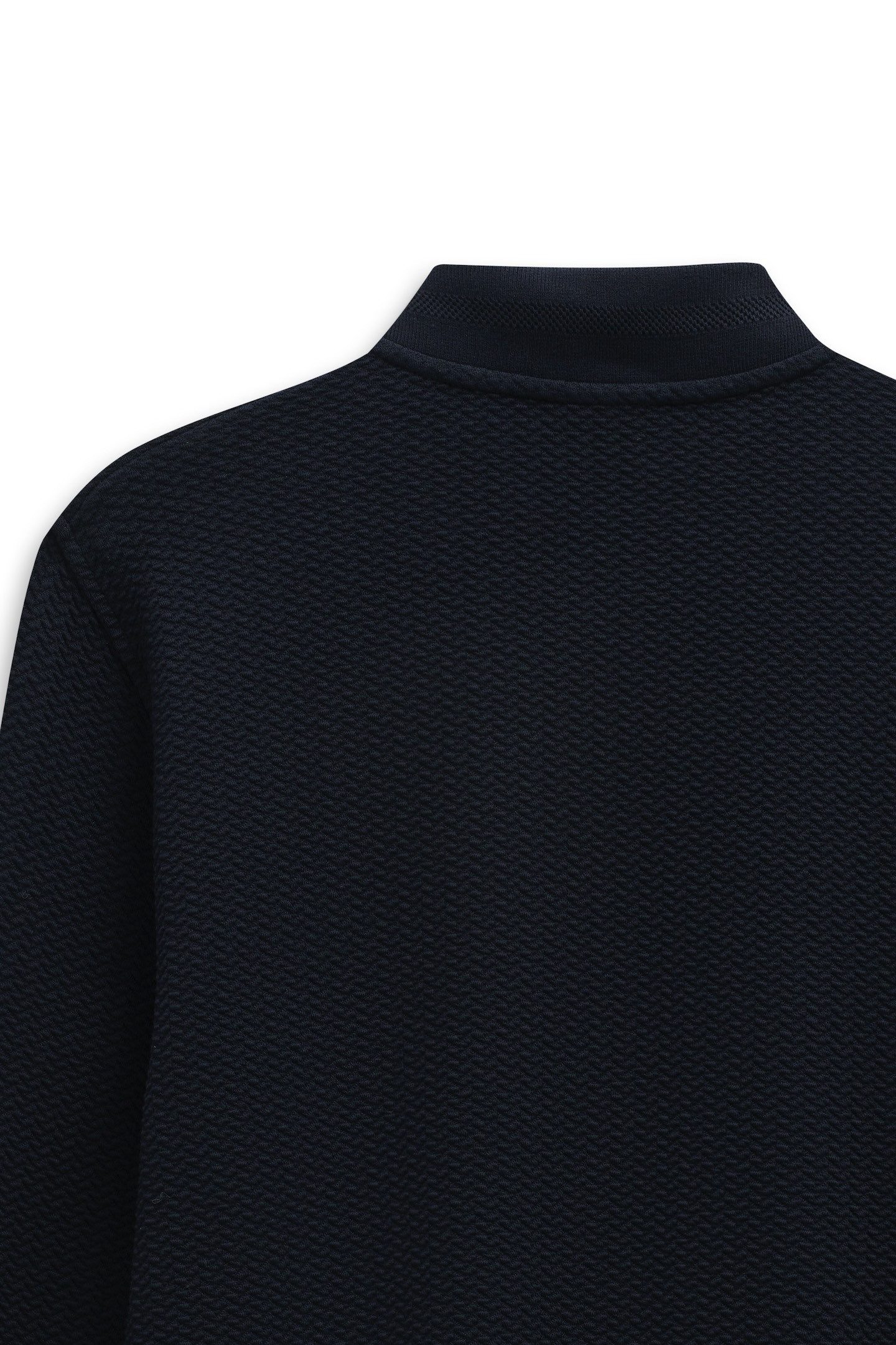 bugatti Sweatjacke Modern Fit mit Collegekragen und Reißverschluss