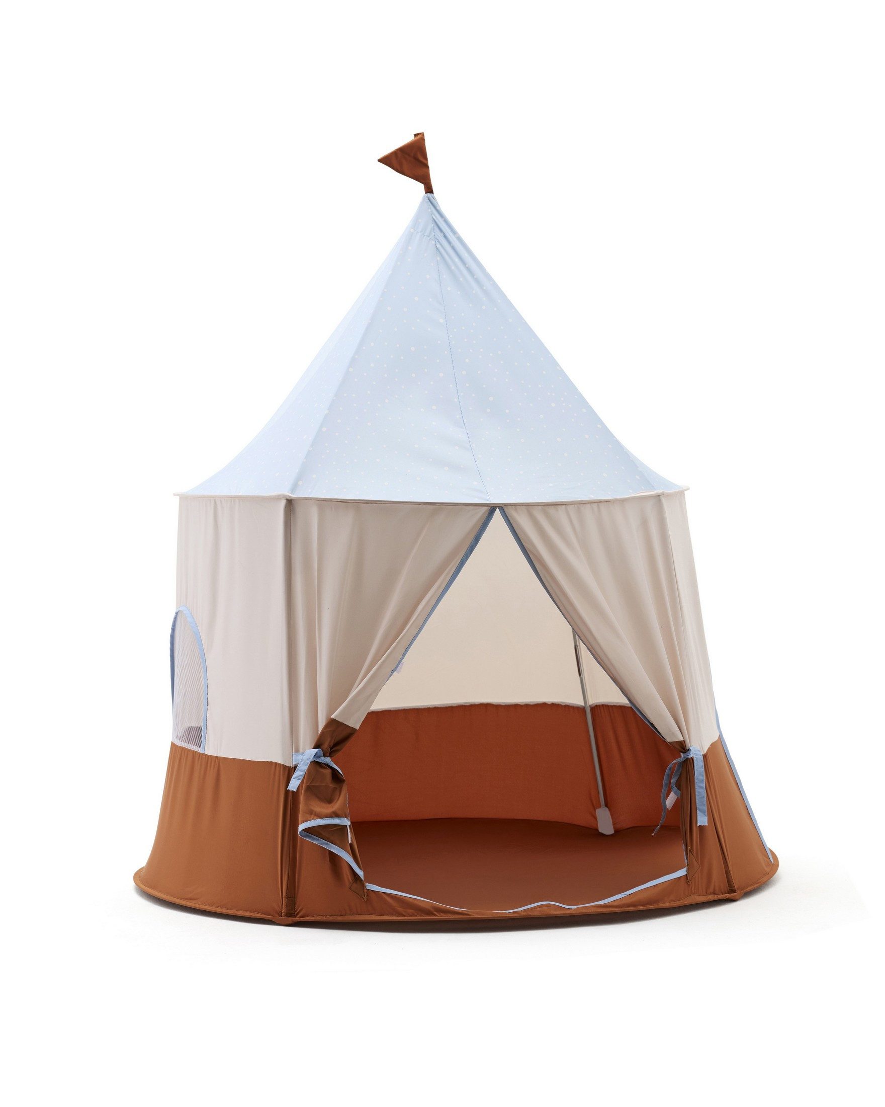 Kids Concept Spielzelt Kids Concept - Spielzelt Zirkus blau - Höhe 115 cm