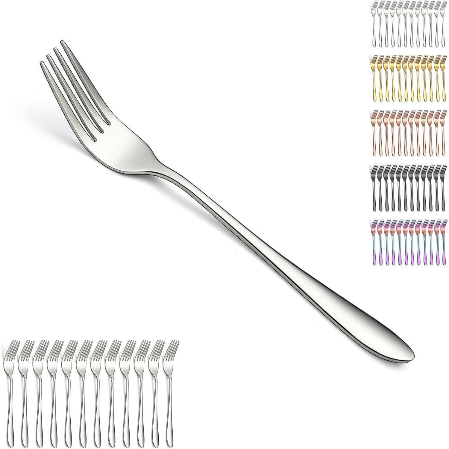 Berglander Besteck-Set Tafelgabel Set 12 Stück Edelstahl 20.5cm Abendessen Zuhause Restaurant