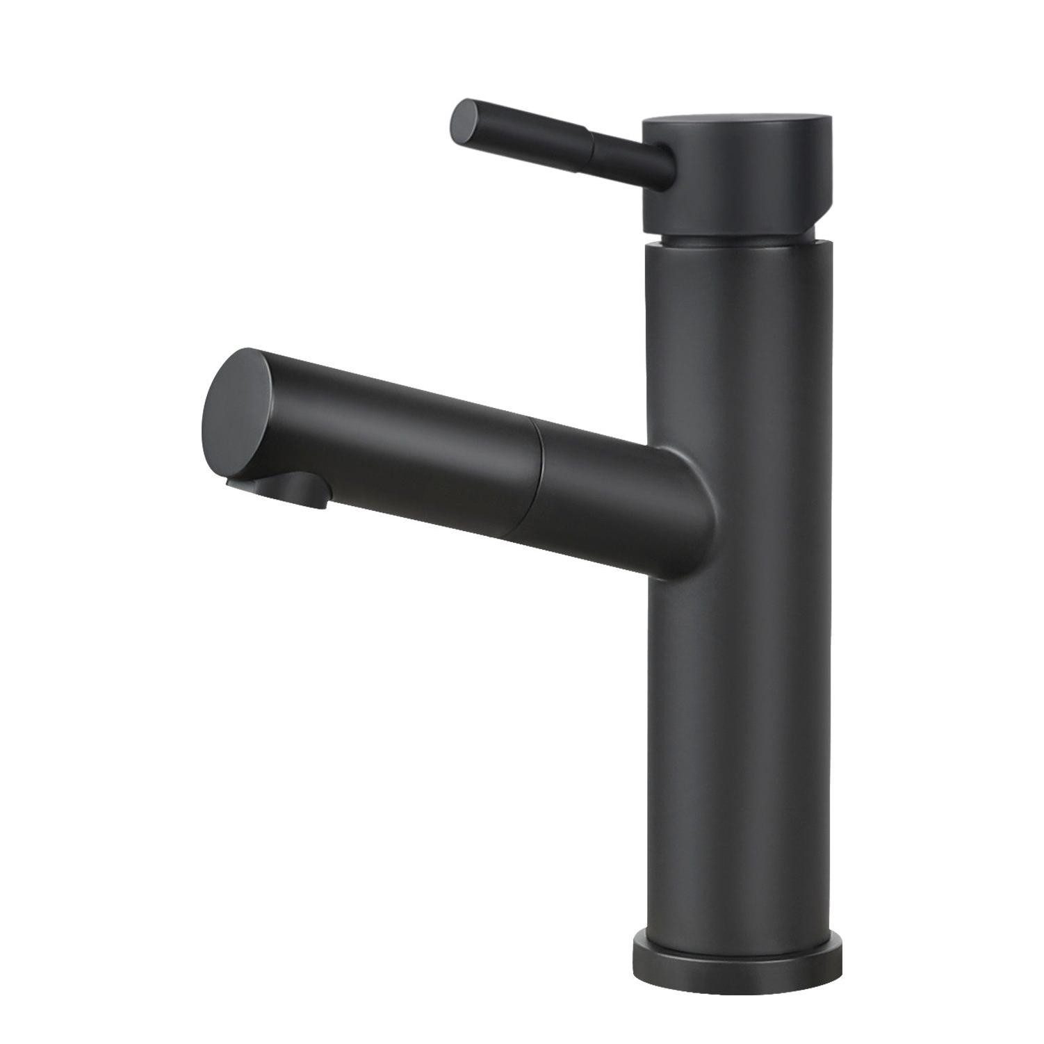 Nettlife Spültischarmatur Brause Wasserhahn Hochdruck Schwarz günstig online kaufen