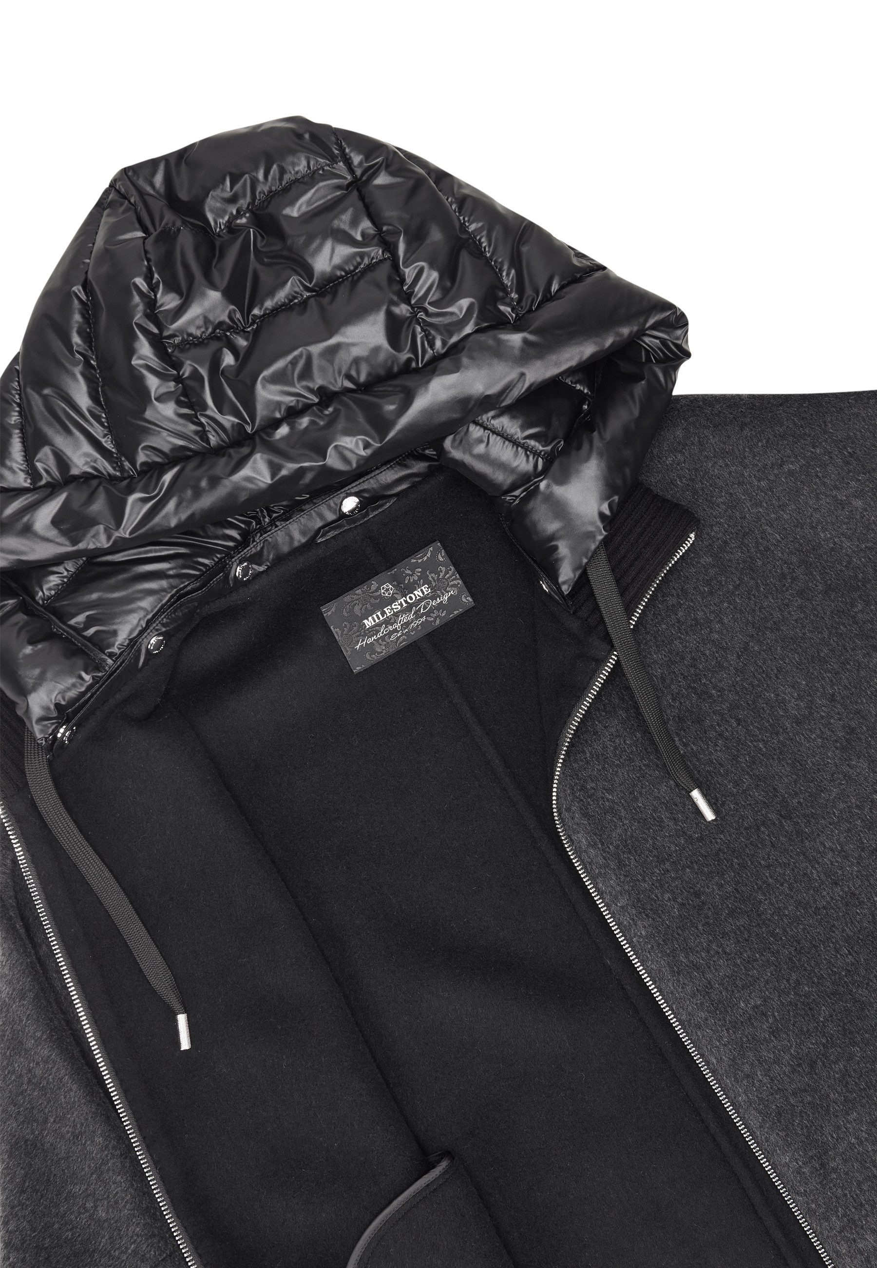 MILESTONE Wolljacke MSAzalea Damen Jacke Wolle casual Reißverschluss – Bild 3 von 5