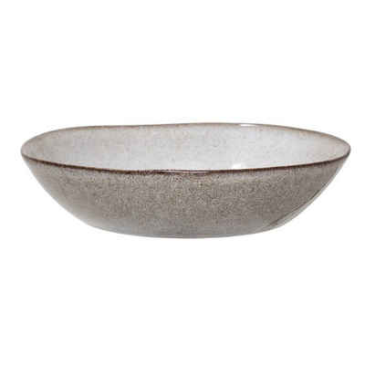 Bloomingville Suppenteller, Grau H:8cm D:22cm Keramik