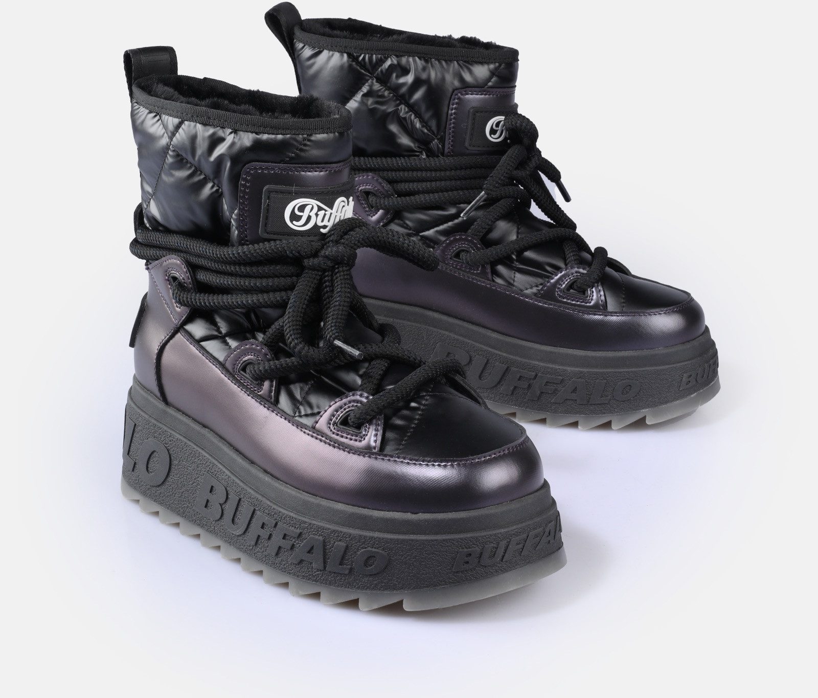 Buffalo ELIZA Snowboots Winterboots, Schnürboots, Schlupfboots mit Warmfutt günstig online kaufen