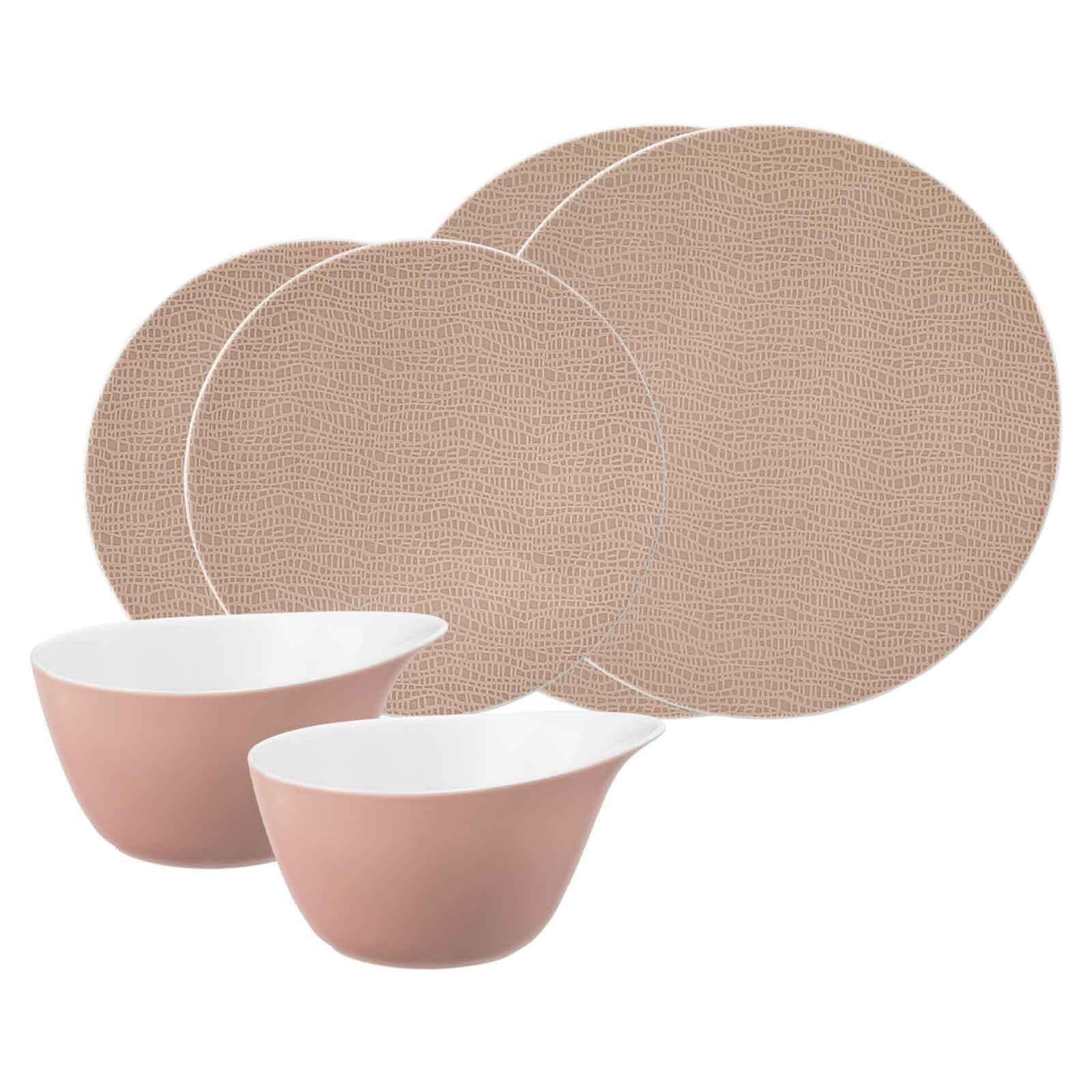 Seltmann Weiden Kombiservice Life Fashion Basic-Set 6er Set (6-tlg), 2 Personen, Porzellan
