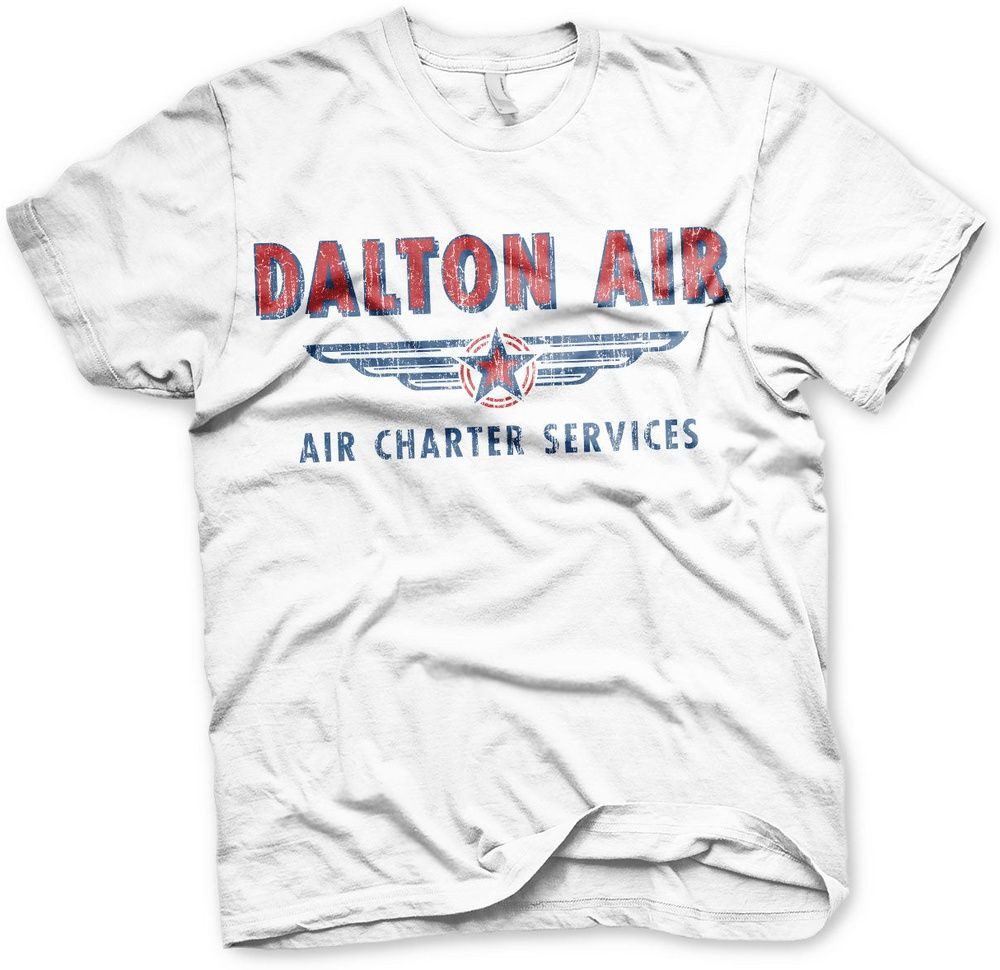 MacGyver T-Shirt Daltons Air Charter Service Big Tall T-Shirt