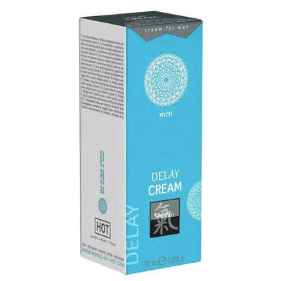 Shiatsu Verzögerungsmittel Delay Cream - Orgasmus-Verzögerungscreme, Tube mit 30ml, 1-tlg., gegen Überempfindlichkeit des Penis