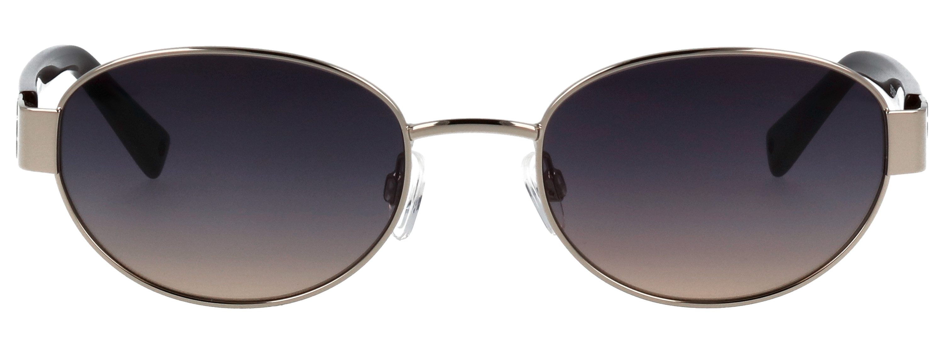 BRENDEL eyewear Sonnenbrille Modell 905066 Form Oval, Logoschriftzug auf Bügel, Metallfassung