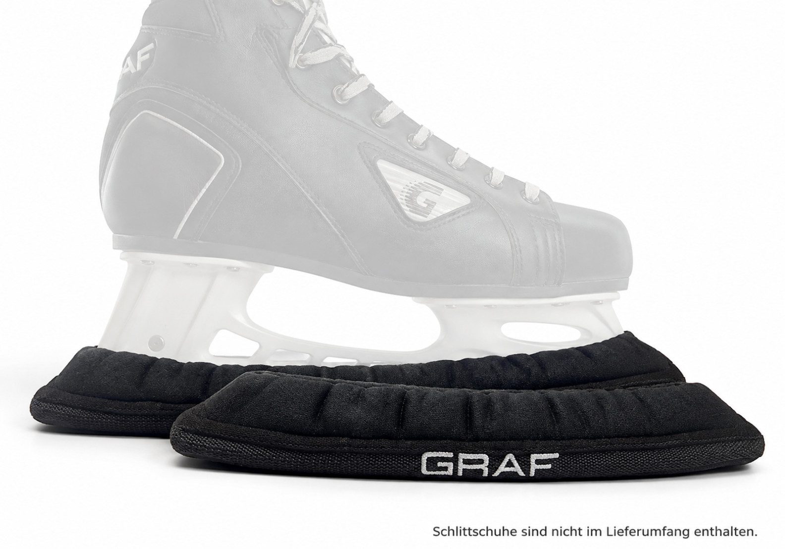 Graf Schlittschuhe Graf tblade Skateguard Kufenstrumpf Kufenschoner t blade Schlittschuhe, (2-St), Für t'blade Kufen; elastisches Band guter Halt; begehbare Unterseite