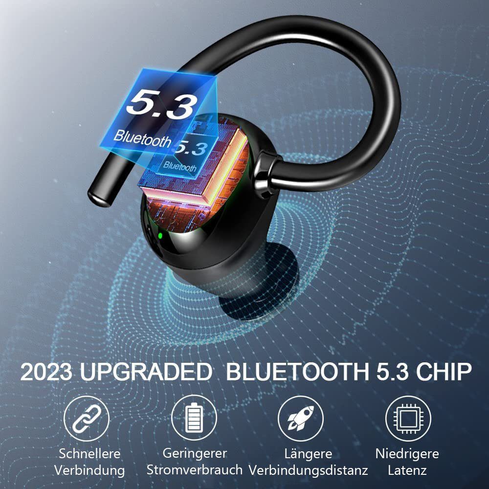 intelligent, Sport-Bluetooth-Headset MOUTEN Bluetooth-Kopfhörer TWS-Ohrhänger, wasserdicht