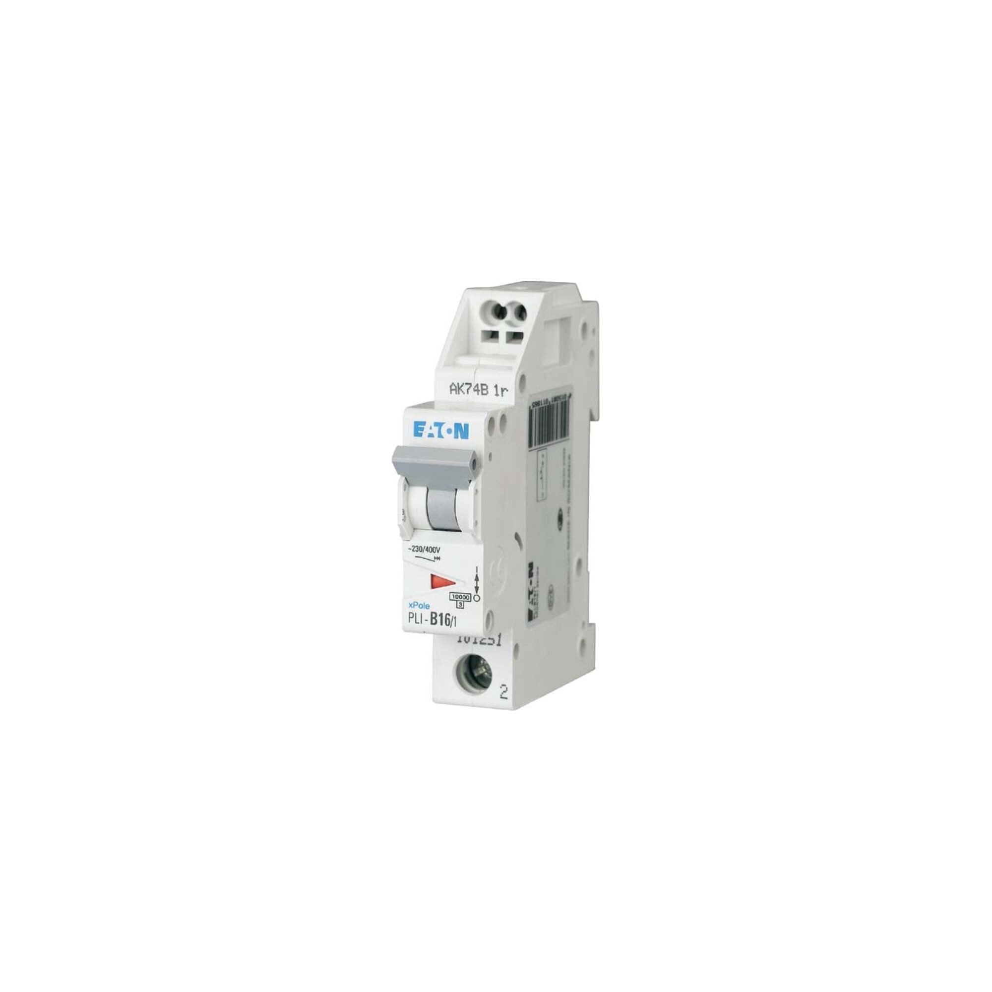 EATON Schalter Eaton Leitungsschutzschalter B 16A, 1p Steckkl. PLI-B16/1