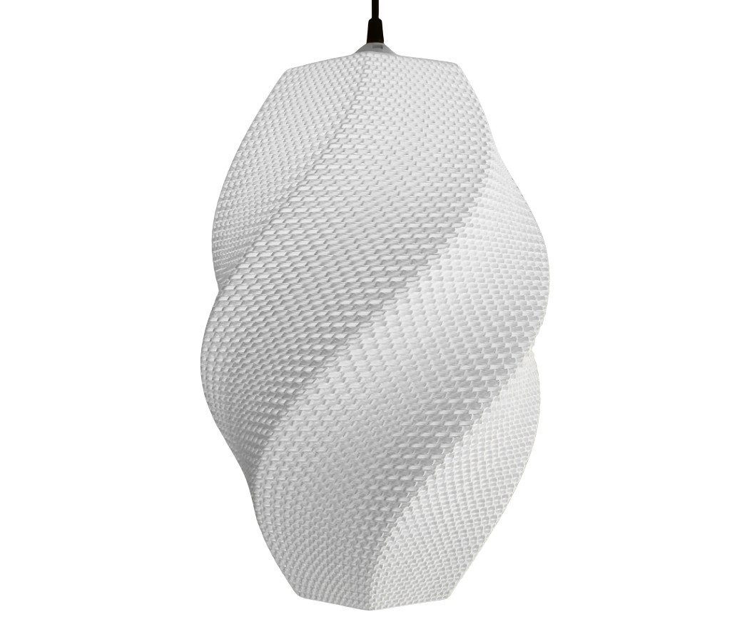 3D Vase Lampenschirm Nora nachhaltige Pendelleuchte Lampenschirm für E27 Lampenfassungen