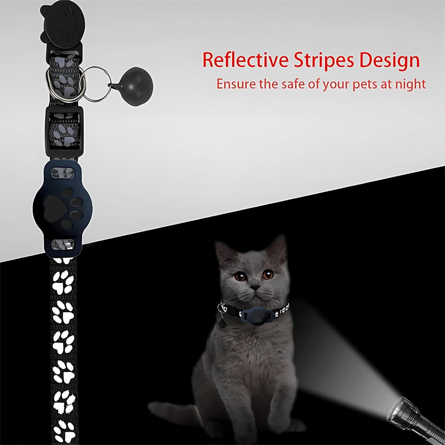 FELIXLEO Katzen-Futterautomat GPS Katzenhalsband ohne Abo Tracker für iOS/Android Mini Finder