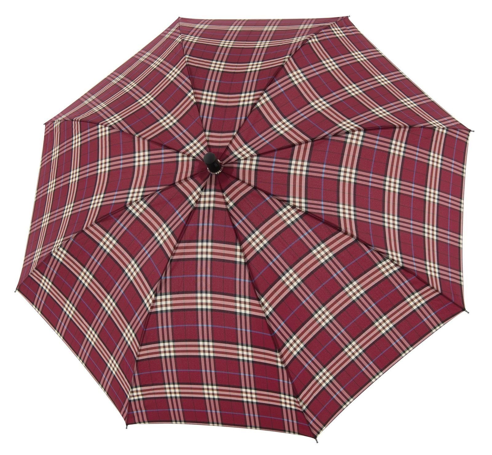 DOPPLER® Stockregenschirm Steel Burgund 110 cm mehr